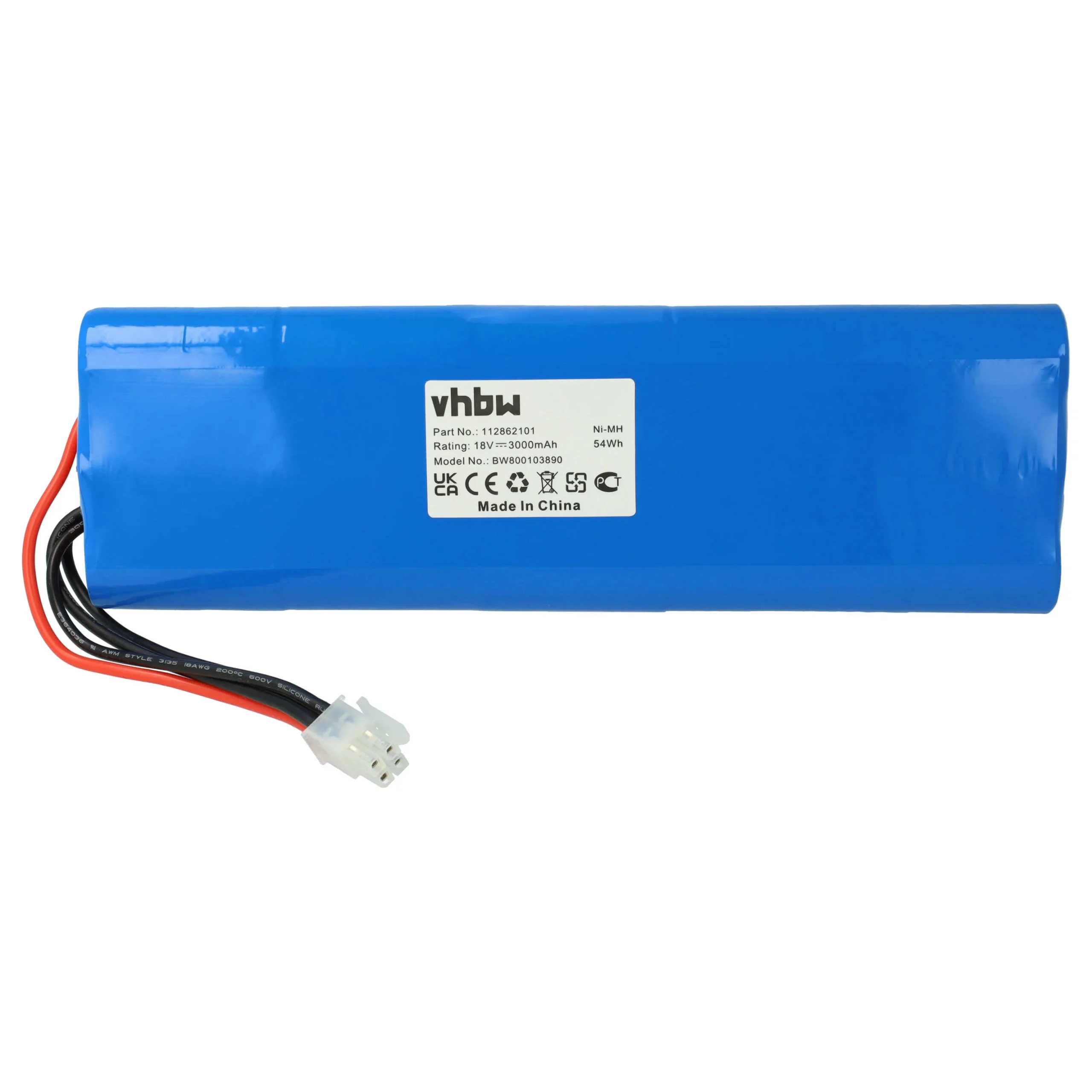 Batterie remplace Husqvarna 1128621-01, 112862101, 112862101/6 pour outil de jardinage - 3000mAh 18V NiMH