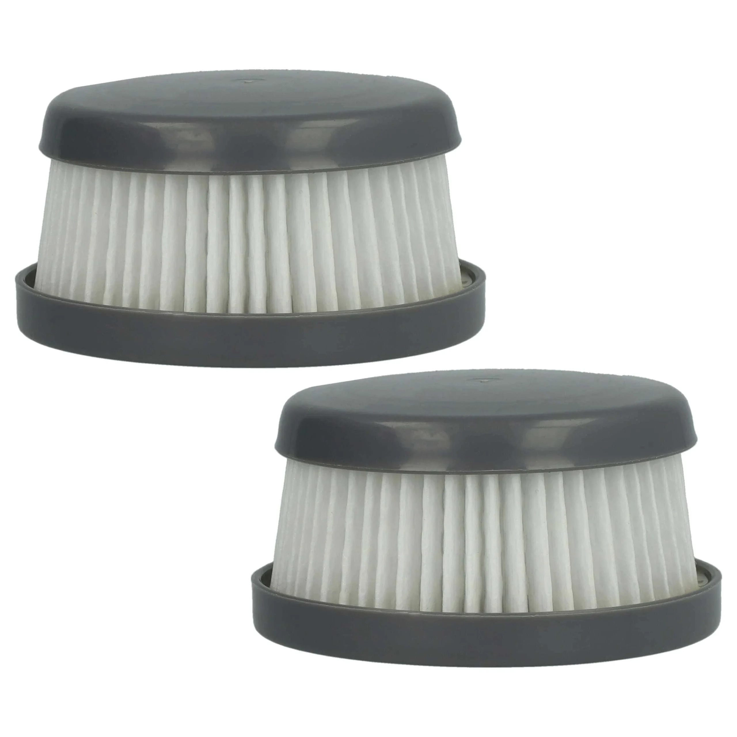 2x Filtre remplace Black & Decker VFORB10 pour aspirateur Black & Decker - filtre, blanc / gris