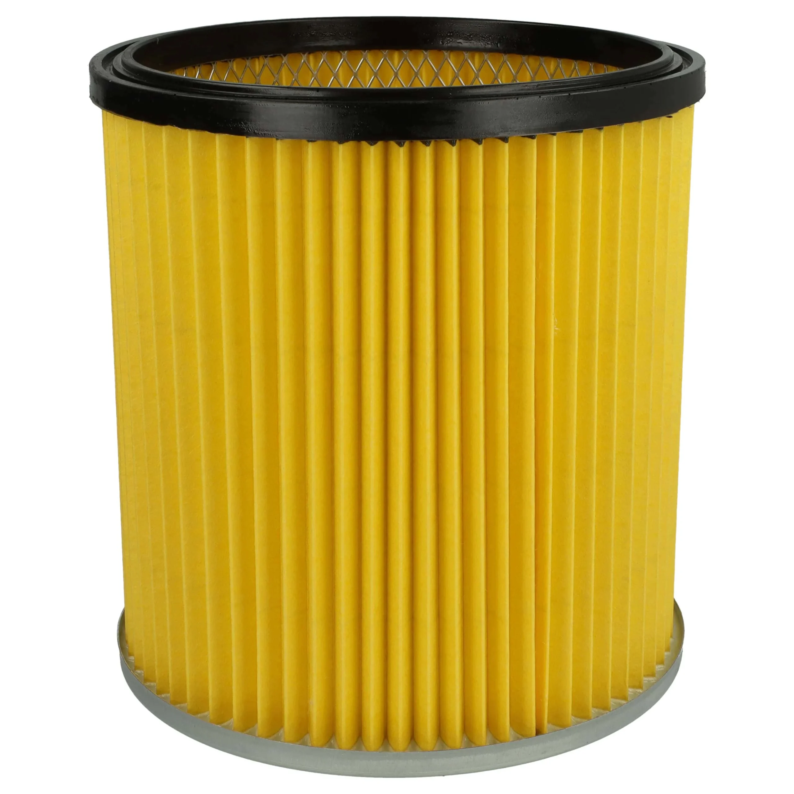 Filtre remplace Kärcher 6.414-354.0, 6.414-335.0 pour aspirateur Dewalt - Cartouche Filtre F6, jaune
