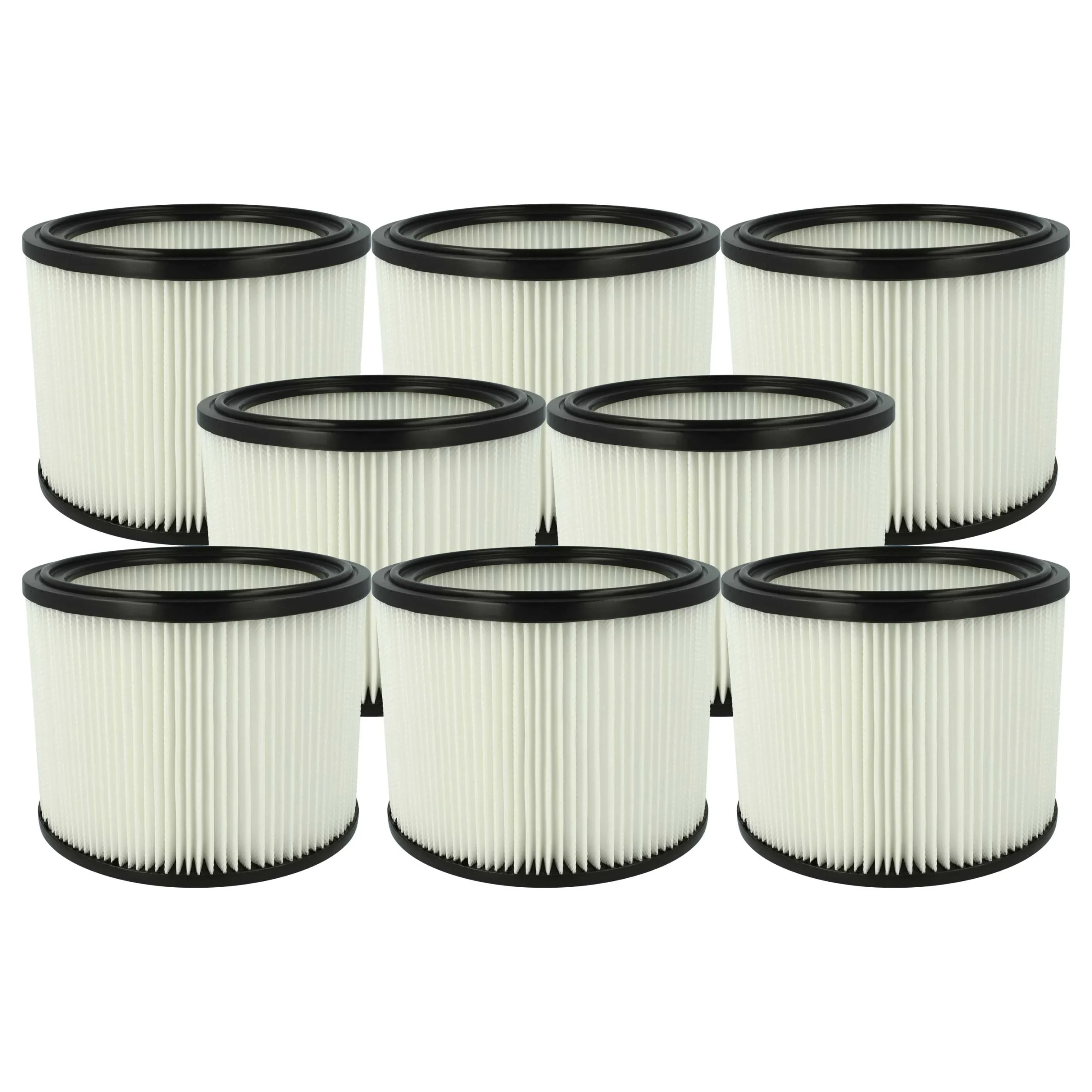 8x Filtre remplace Berner 94314 pour aspirateur - élément de filtrage
