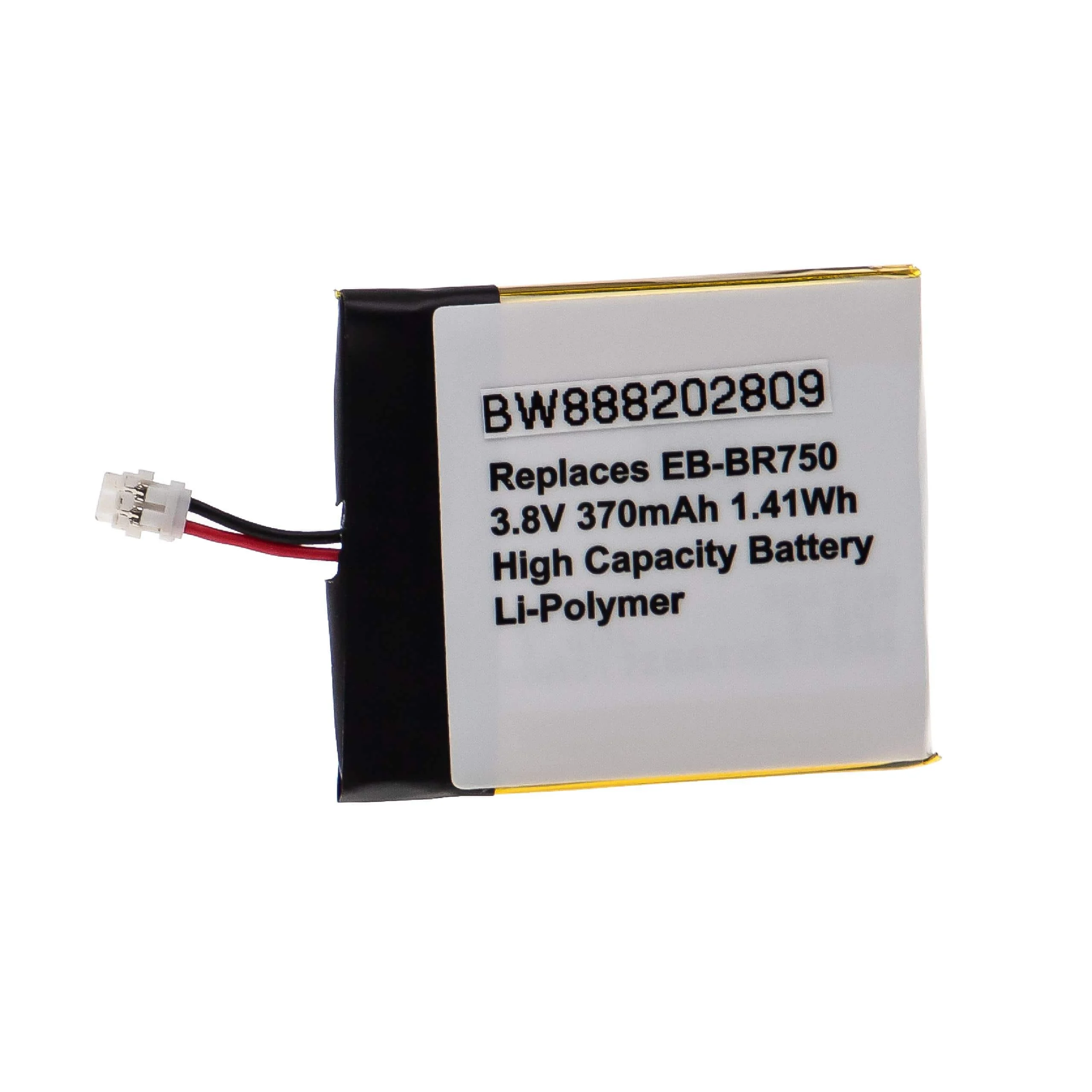 Batterie remplace Samsung EB-BR750ABE, EB-BR750 montre connectée - 370mAh 3,8V Li-polymère
