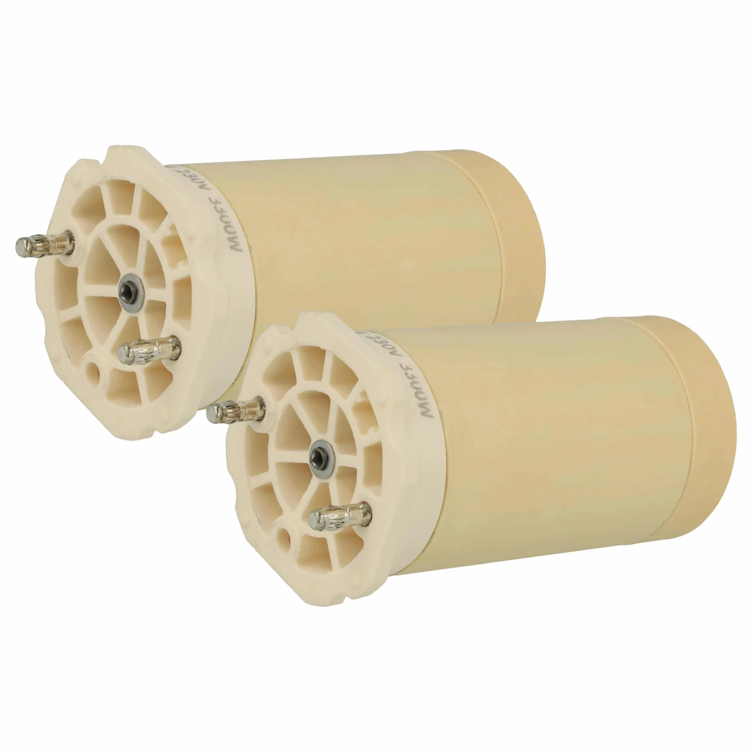2x Élément chauffant remplace Leister 101.774, 145.606 pour soufflerie à air chaud Leister - 3300 W, céramique