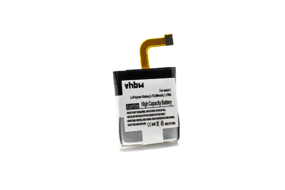 Batterie remplace Huawei 1ICP5/25/28, Hb442528EBC montre connectée - 300mAh 3,7V Li-polymère