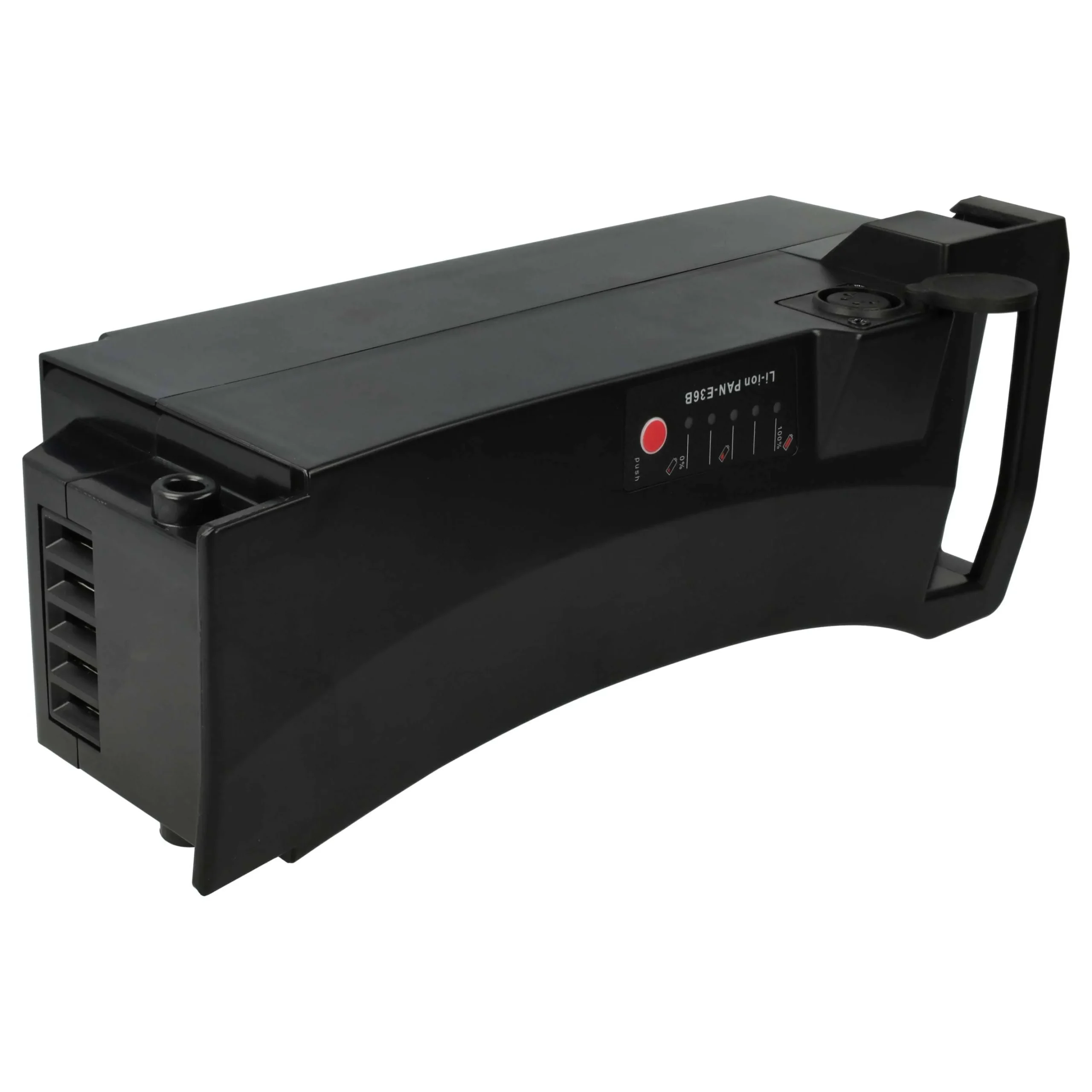 Batterie remplace Panasonic GD-PAN-E36B pour E-Bike - 17Ah 36V Li-ion noir