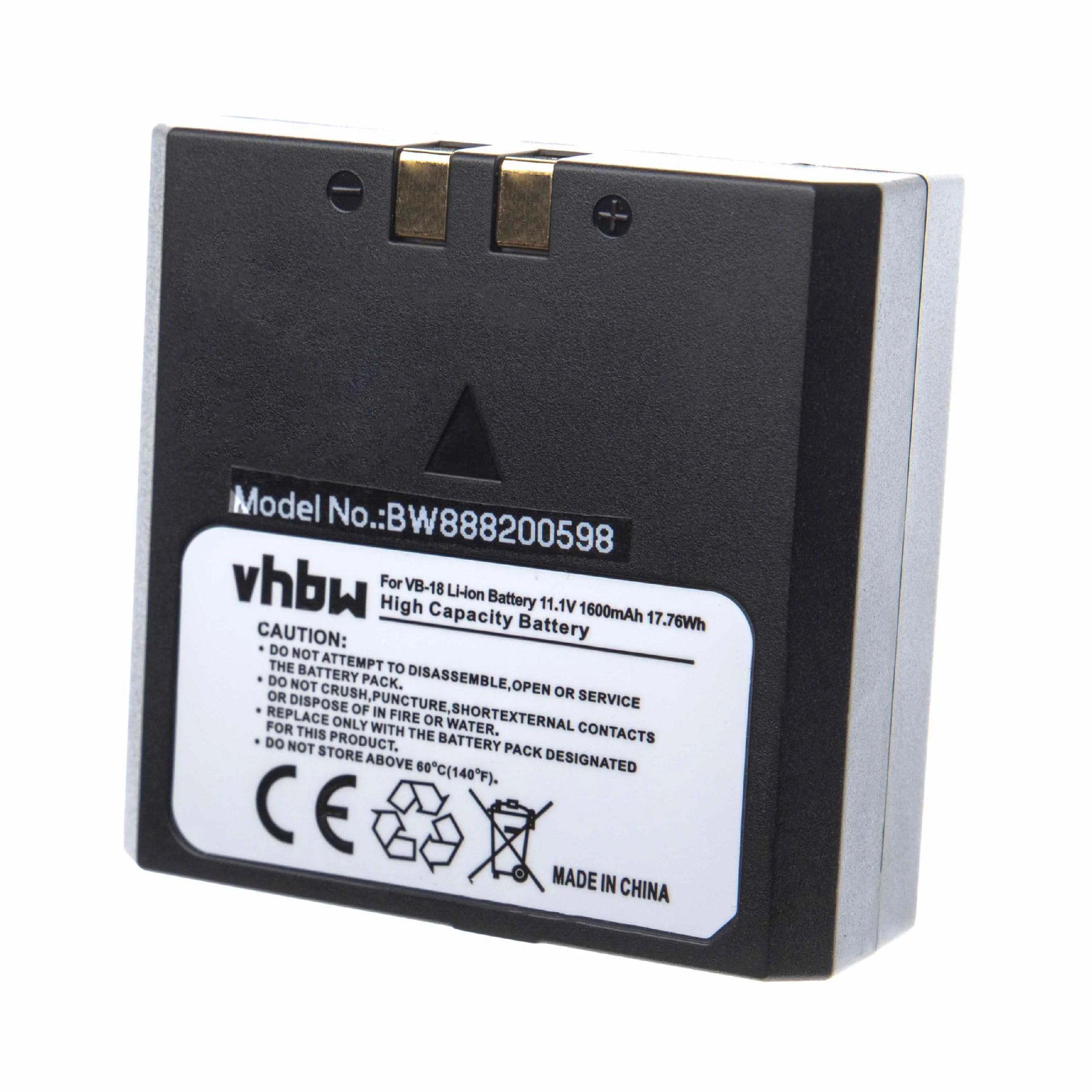 Batterie remplace Flashpoint FPLFSMZLRB pour flash photo Godox - 1600mAh 11,1V Li-ion