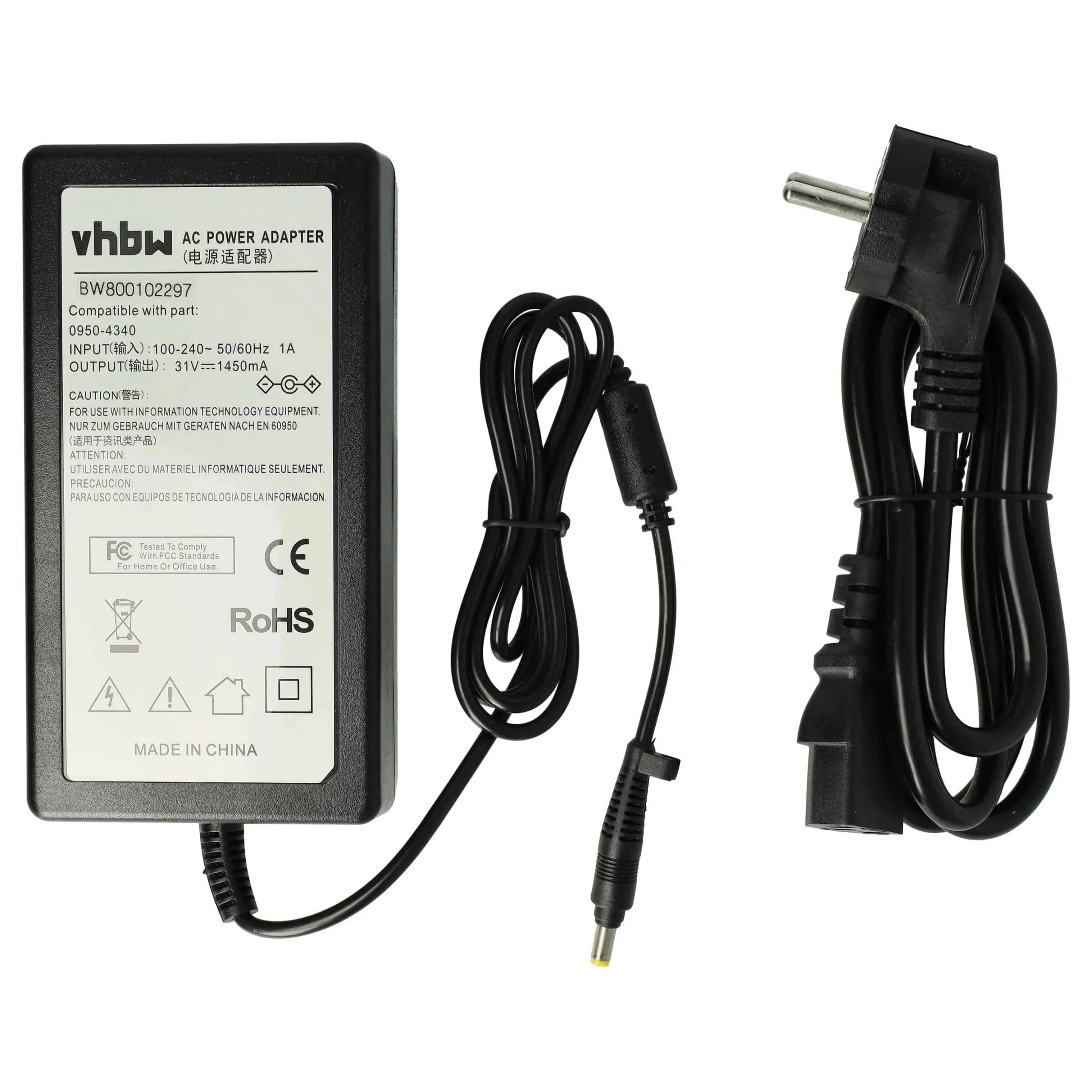Bloc d'alimentation remplace HP 0950-4340 pour imprimante
