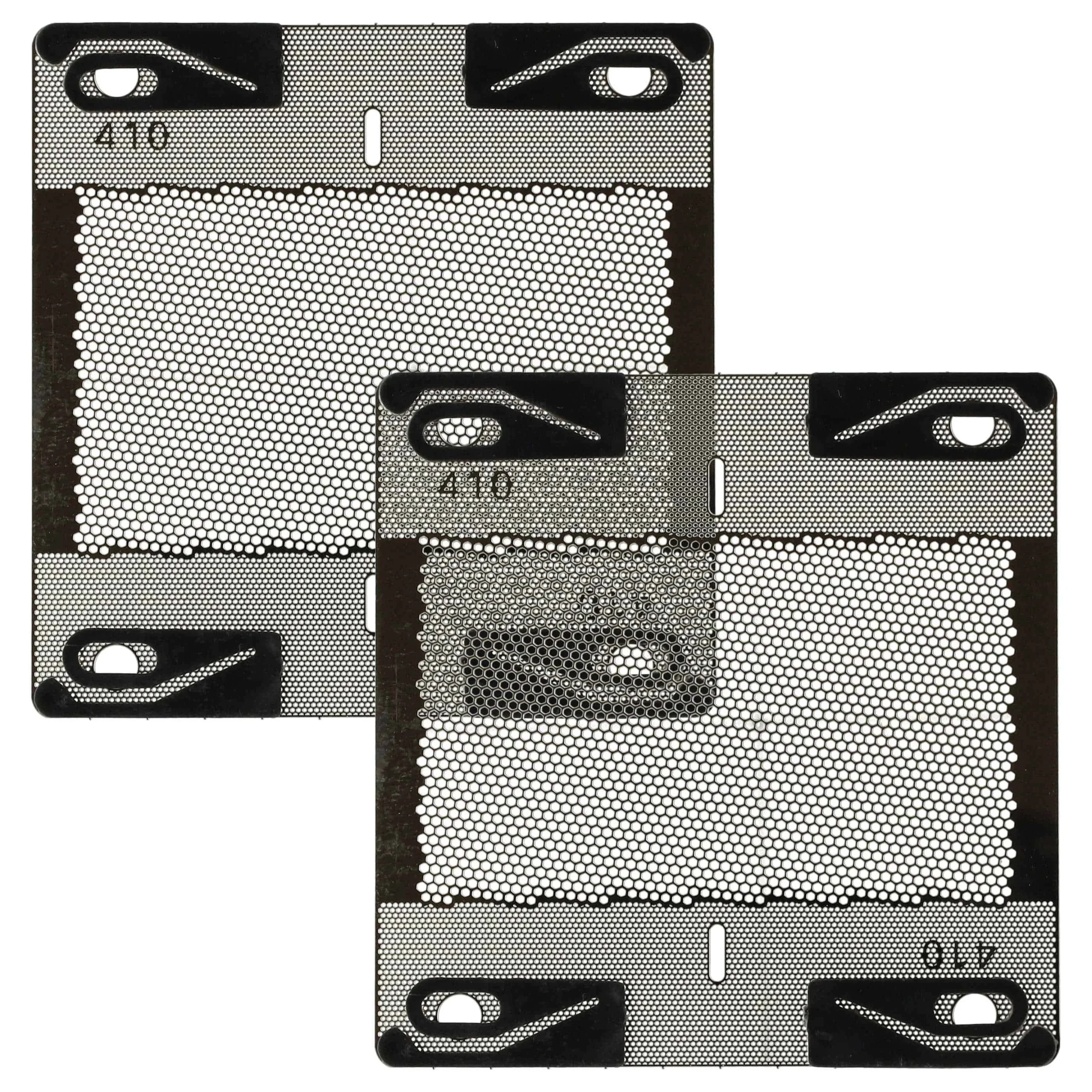 2x grille de rasoir remplace Braun 410 pour - argenté