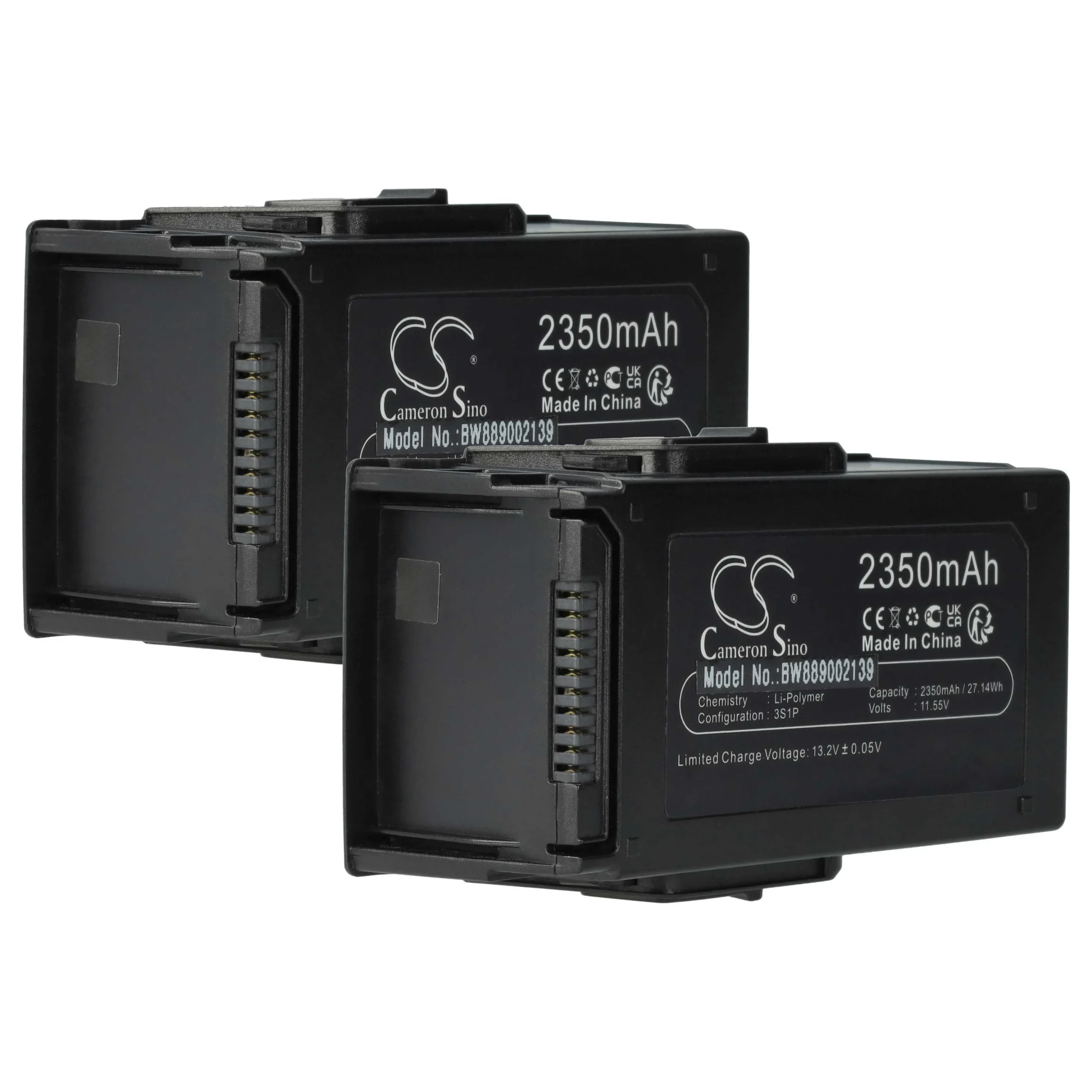 2x Batteries remplace DJI CP.PT.00000119.01 pour drone DJI- 2350mAh 11,55V Li-polymère