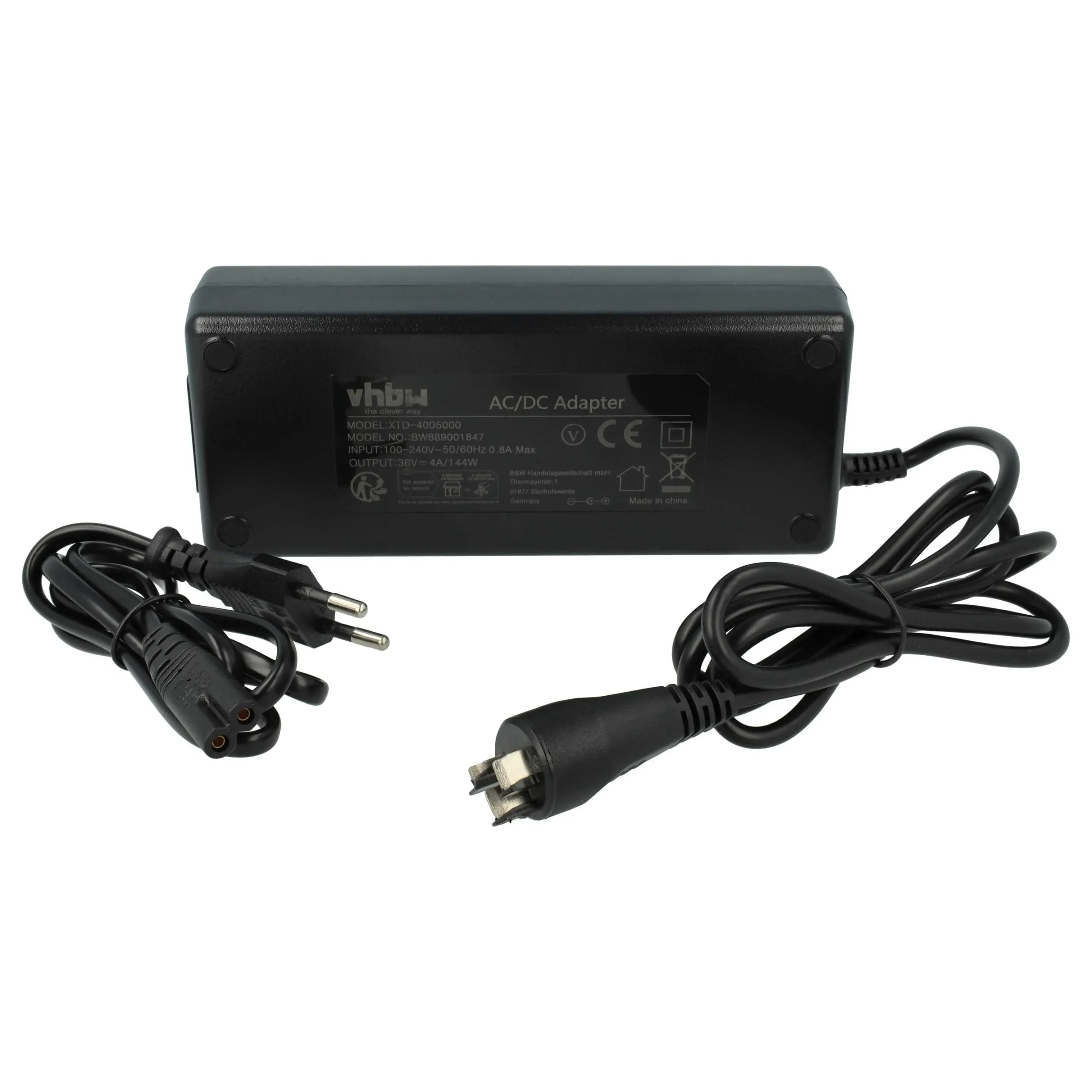 Chargeur remplace Bosch BCS220, 0 275 007 907 pour batterie e-bike - prise4,0 A