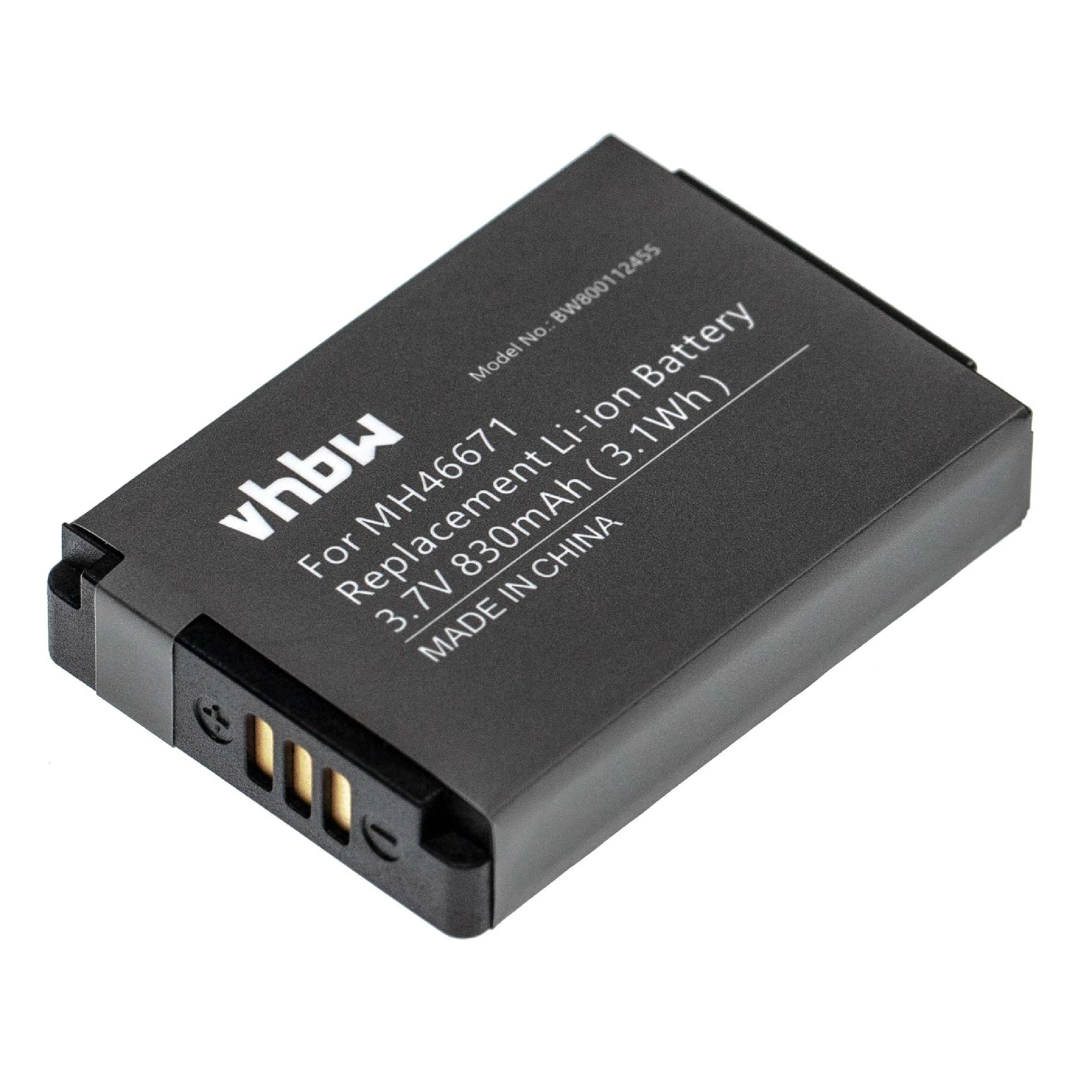 Batterie remplace Parrot 1ICP7/28/35, PF56100, MH46671 casque audio Parrot - 830mAh 1,2V Li-ion