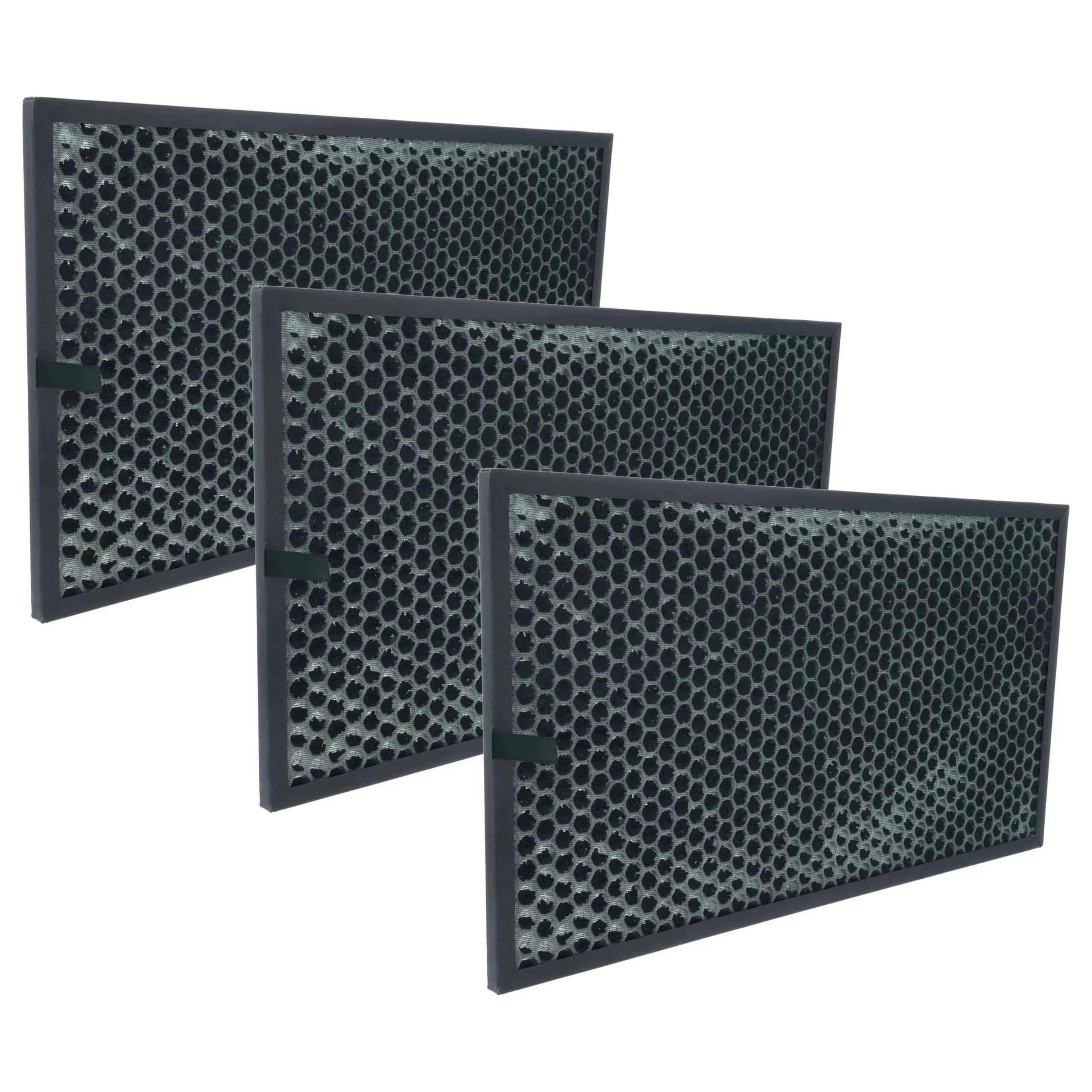 3x Filtre à charbon actif remplace Sharp FZ-C100DFE, FZ-C100DFU pour purificateur d'air Sharp - Filtre à air