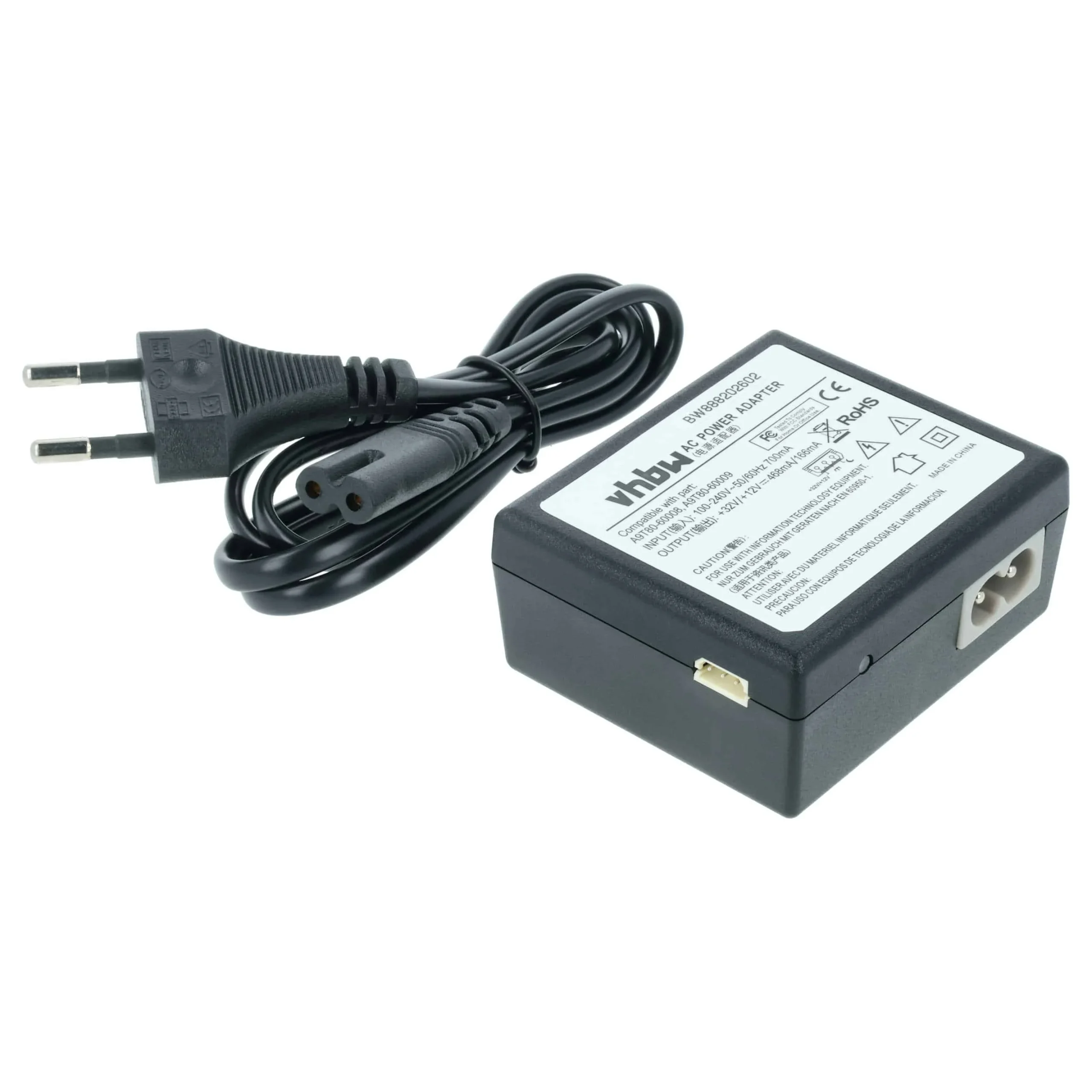 Bloc d'alimentation remplace HP E4W39-60047, A9T80-60008, A9T80-60009, CQ191-60018 pour imprimante