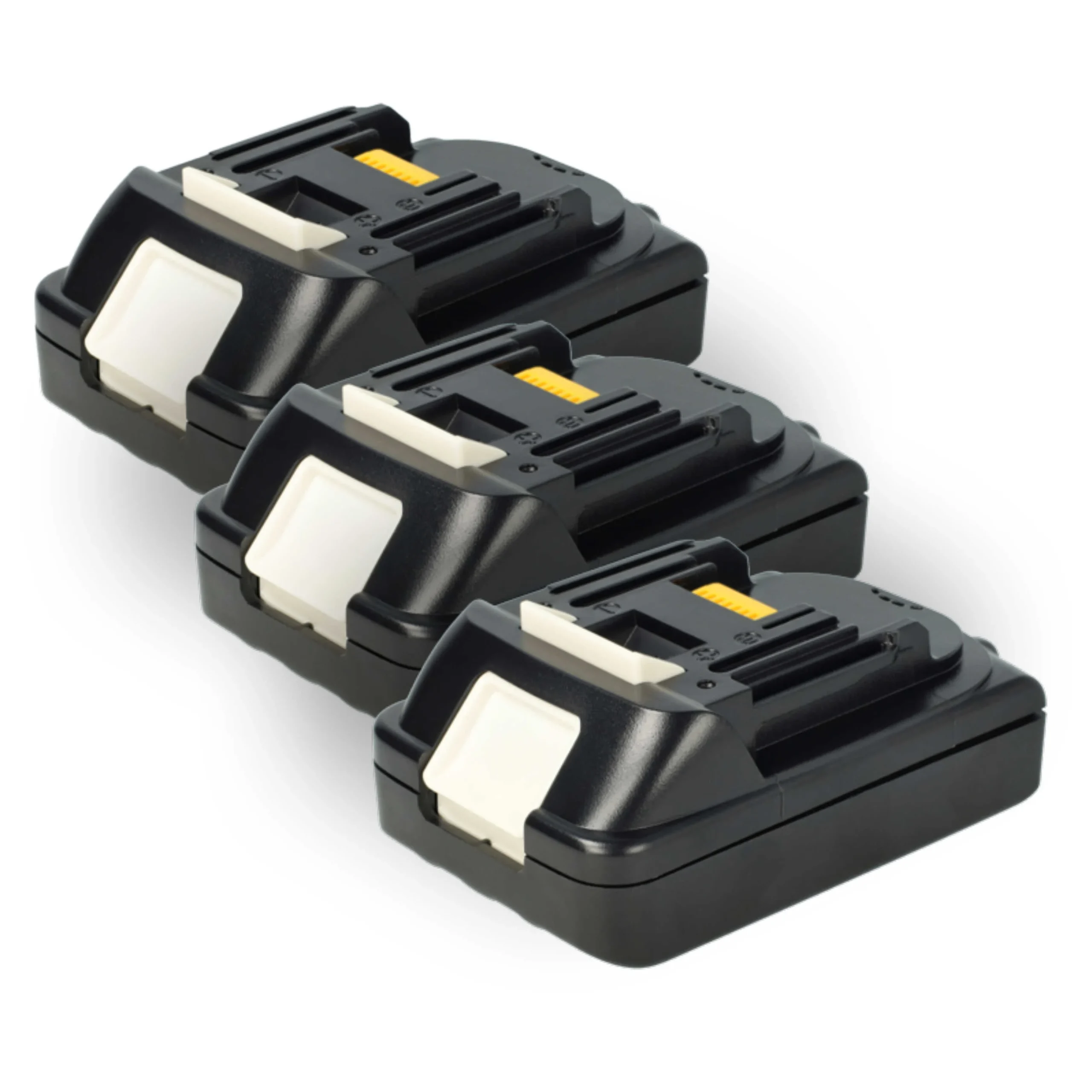 Batterie (3 pcs.) remplace Makita 194204-5, 194230-4, 194205-3 outil électrique Klauke - 2,5Ah 18V Li-ion
