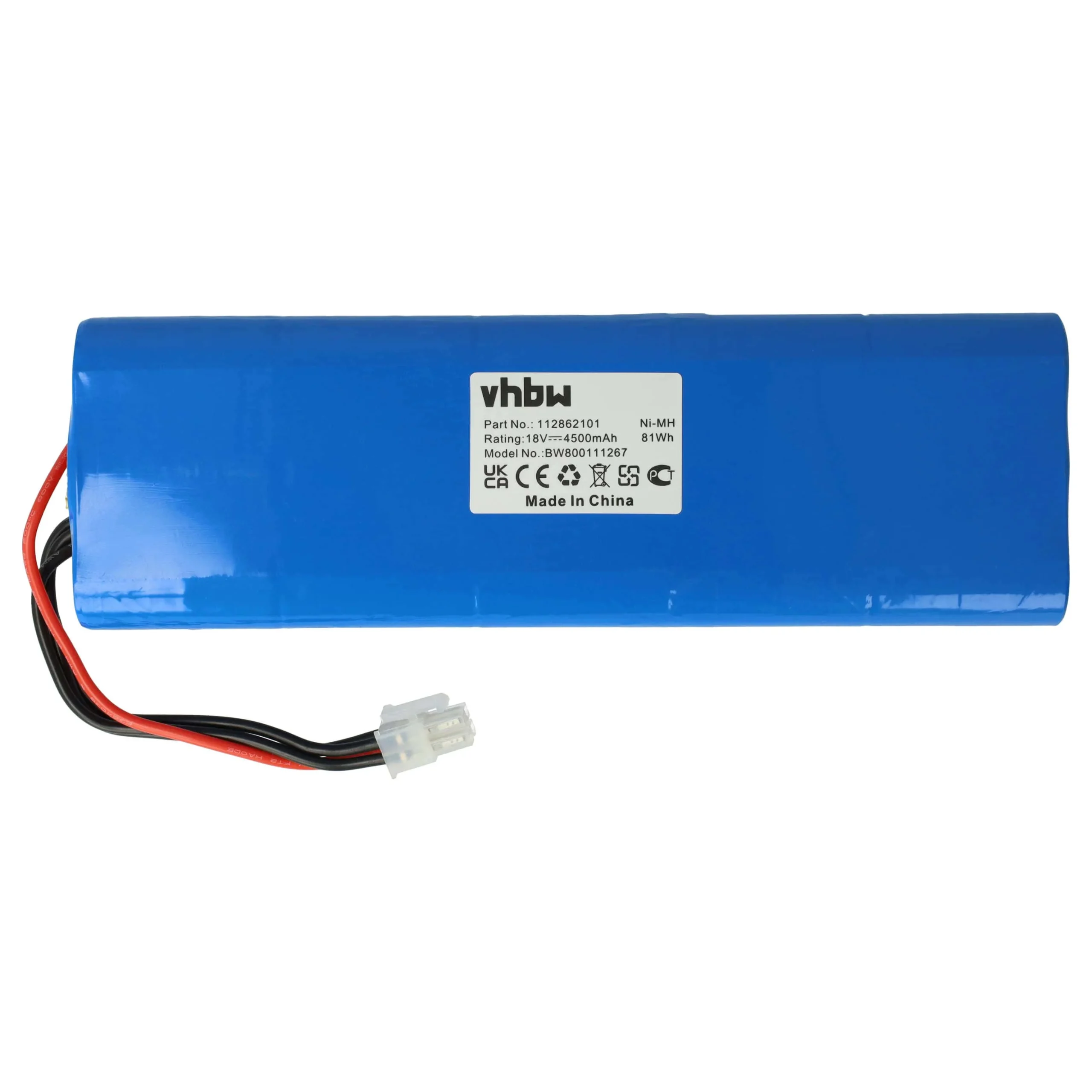 Batterie remplace Husqvarna 1128621-01, 112862101, 112862101/6 pour outil de jardinage - 4500mAh 18V NiMH