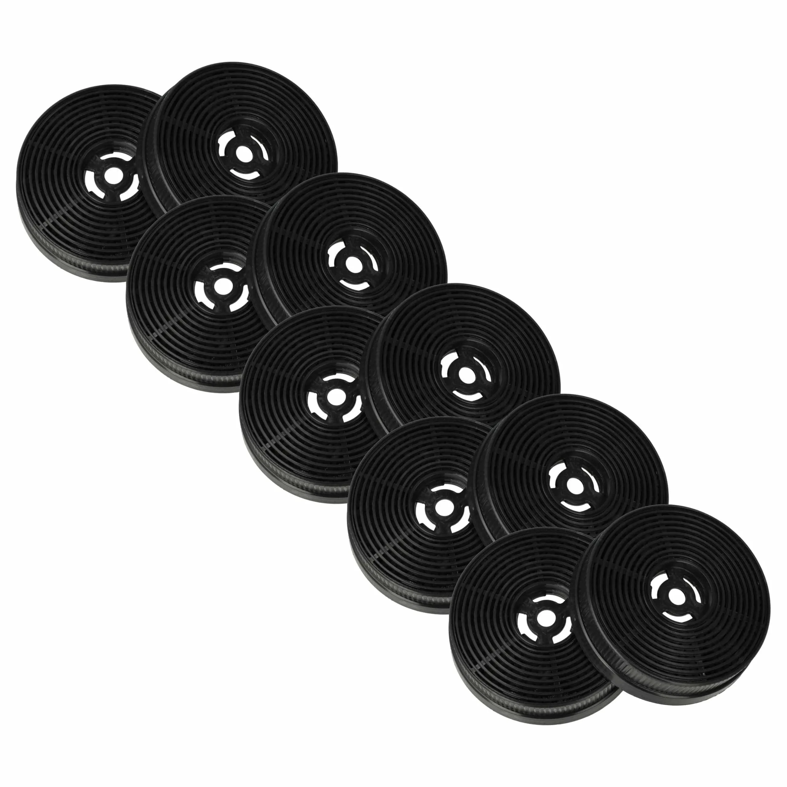 10x Filtres à charbon actif remplace KKT Kolbe K113 pour hotte Respekta - Accessoires appareils ménagers