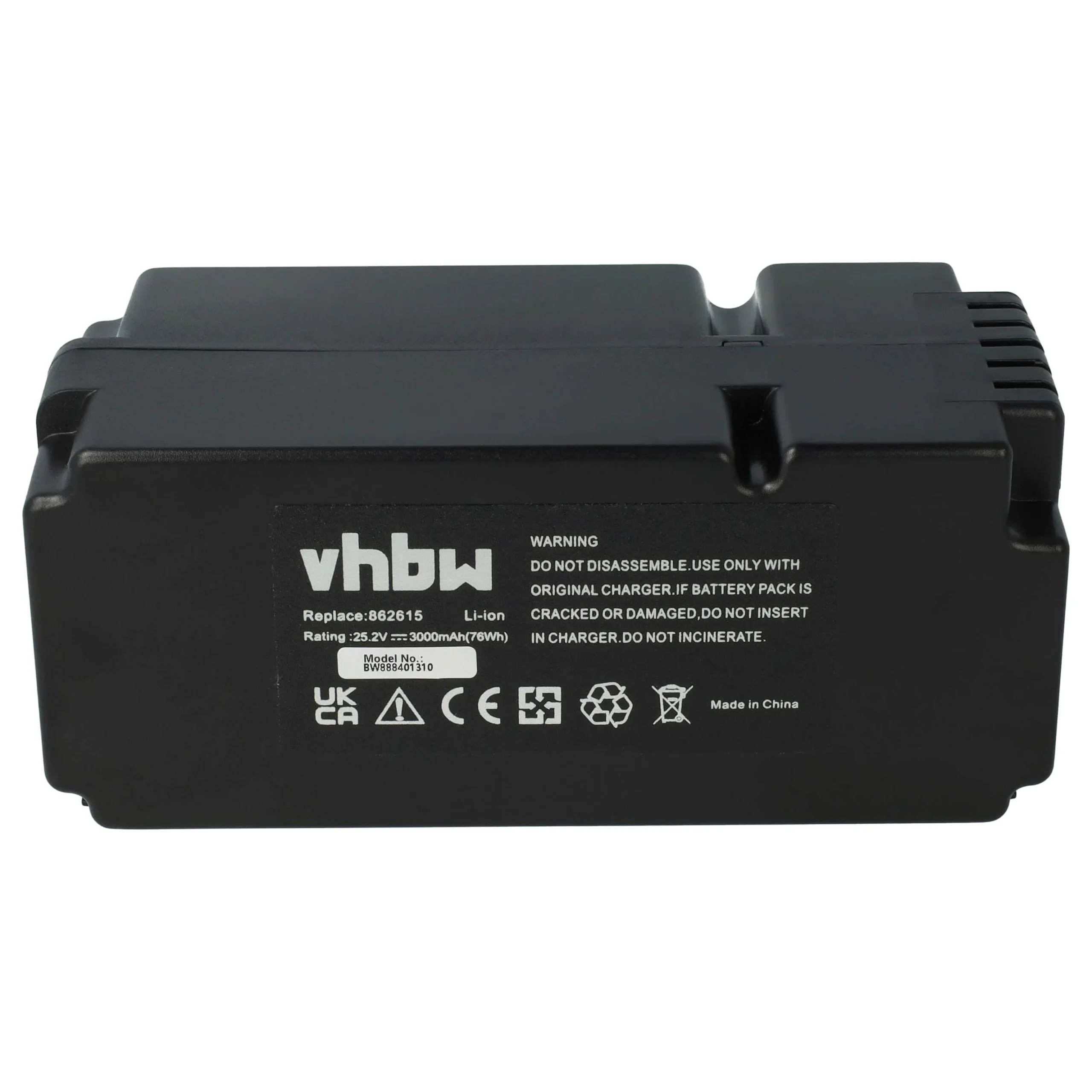 Batterie remplace Yard Force 862601, 0862622, 0862622001 pour outil de jardinage - 3000mAh 25,2V Li-ion