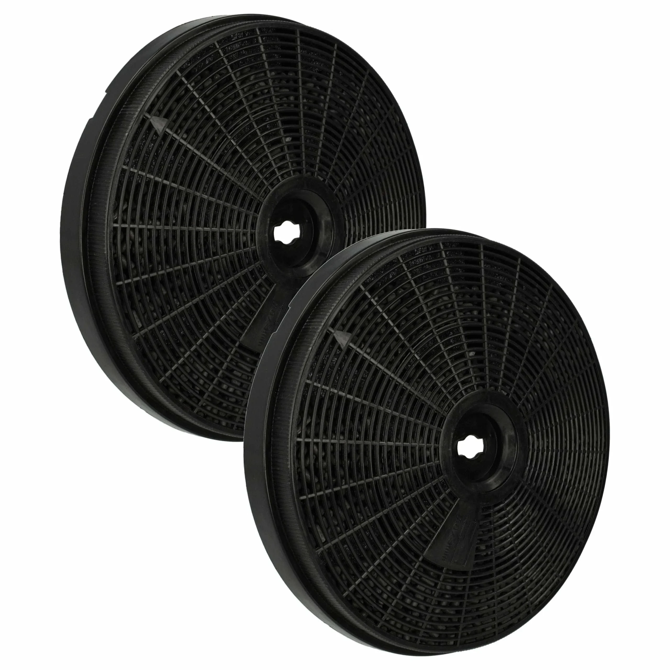 2x Filtres à charbon actif remplace Gorenje 127024 pour hotte Bauknecht - Accessoires appareils ménagers