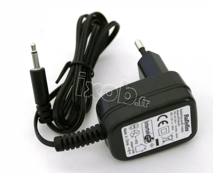 chargeur secteur tondeuse BABYLISS E709E WTECH TITANIUM - Rasoir - Tondeuse