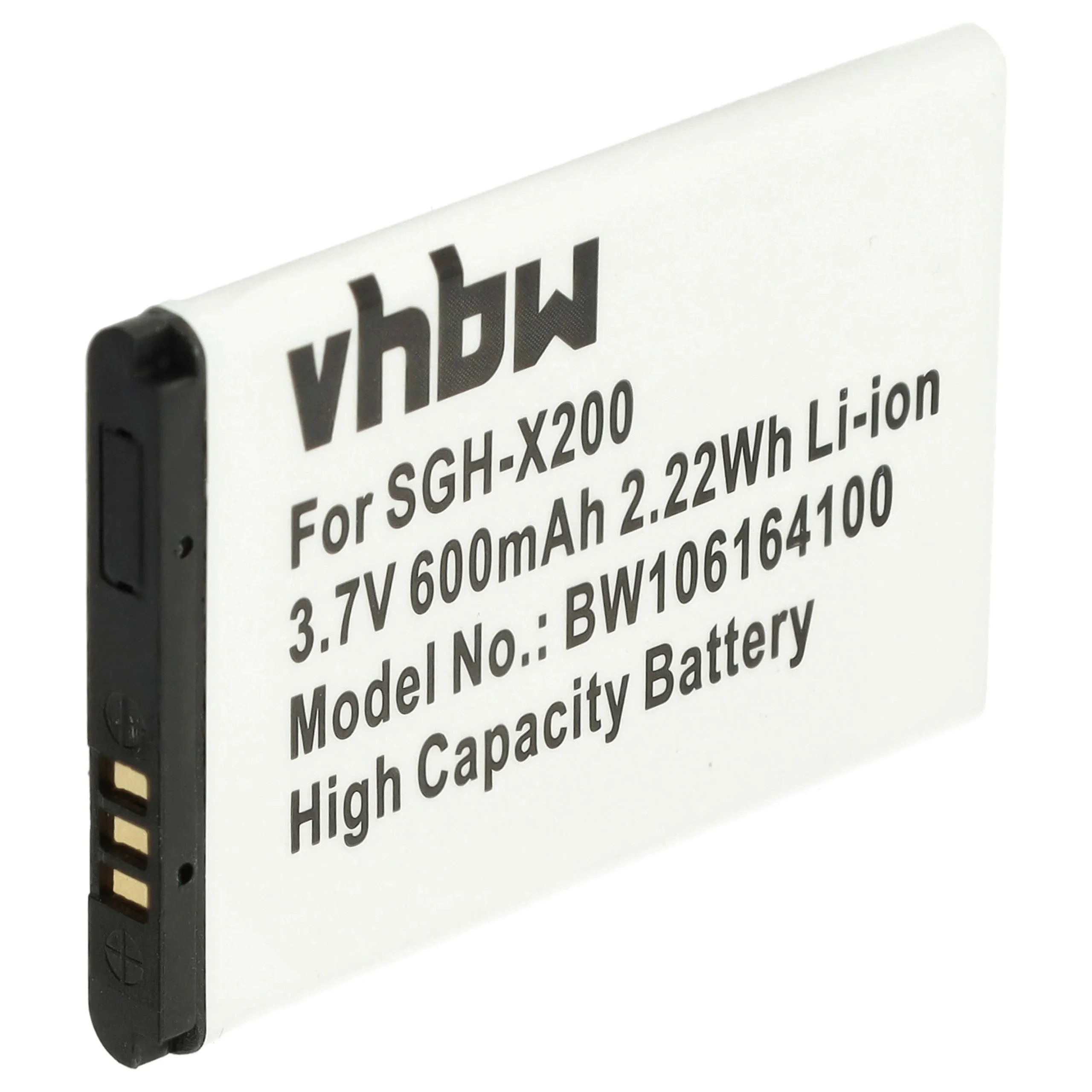 Batterie remplace Samsung AB043446LA, AB043446BC, AB043446BE téléphone portable Samsung - 600mAh 3,7V Li-ion
