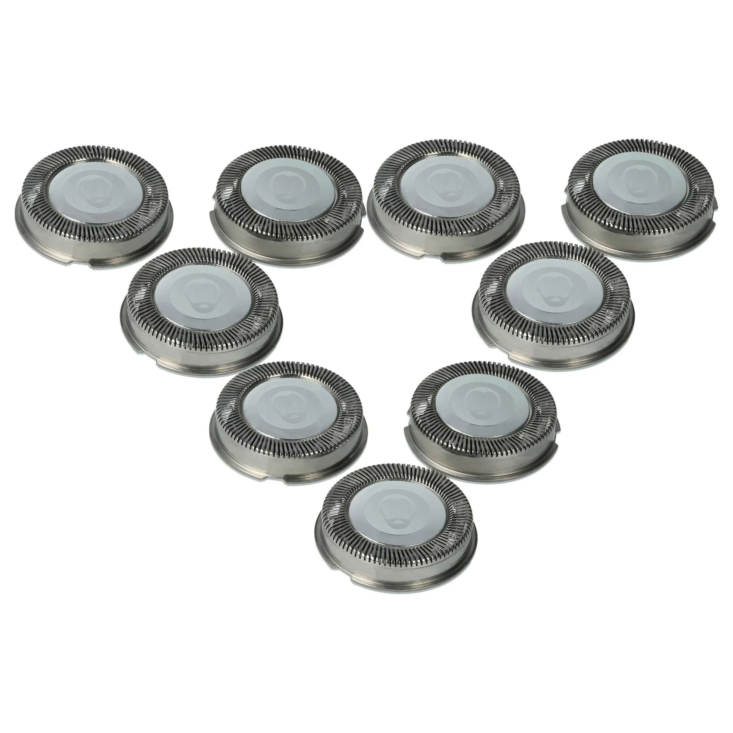 9x Têtes de rasoir remplace Philips HP1915L, HQ3 pour rasoir électrique Philips - argenté