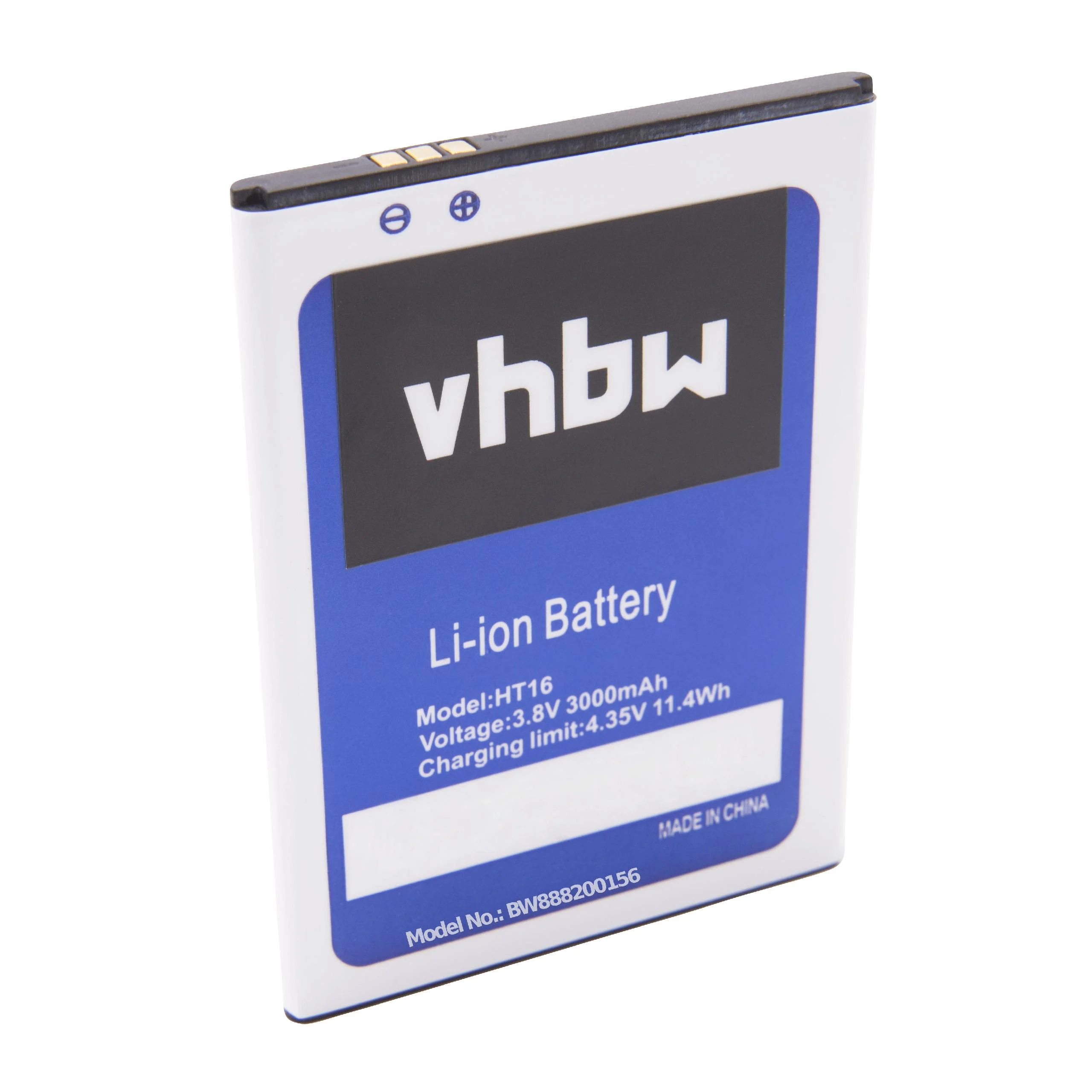 Batterie téléphone portable HomTom HT16, HT16 Pro - 3000mAh 3,8V Li-ion