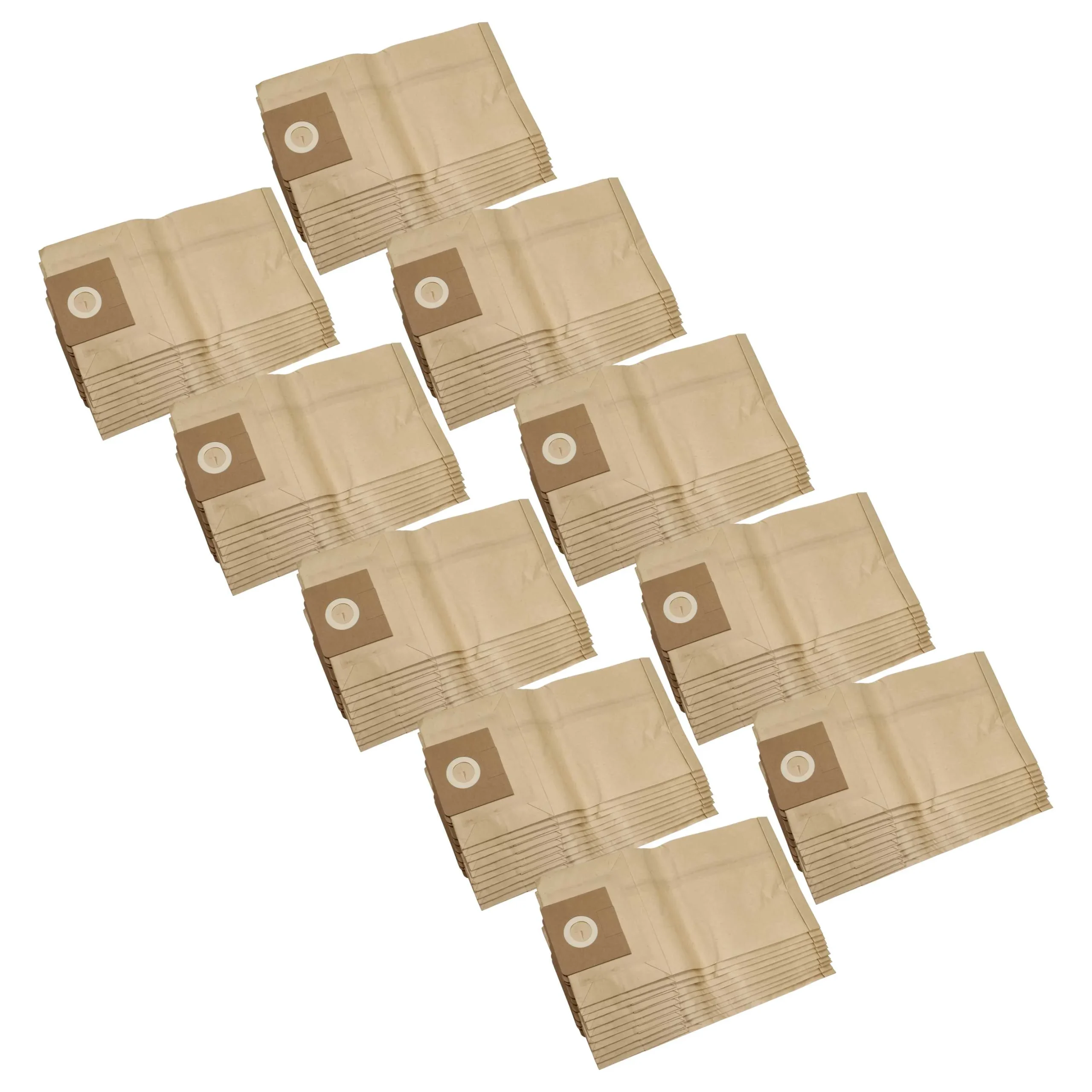 100x Sac pour aspirateur Flex S 36, Kärcher 3500 E, NT 351 Eco, NT 361 - papier