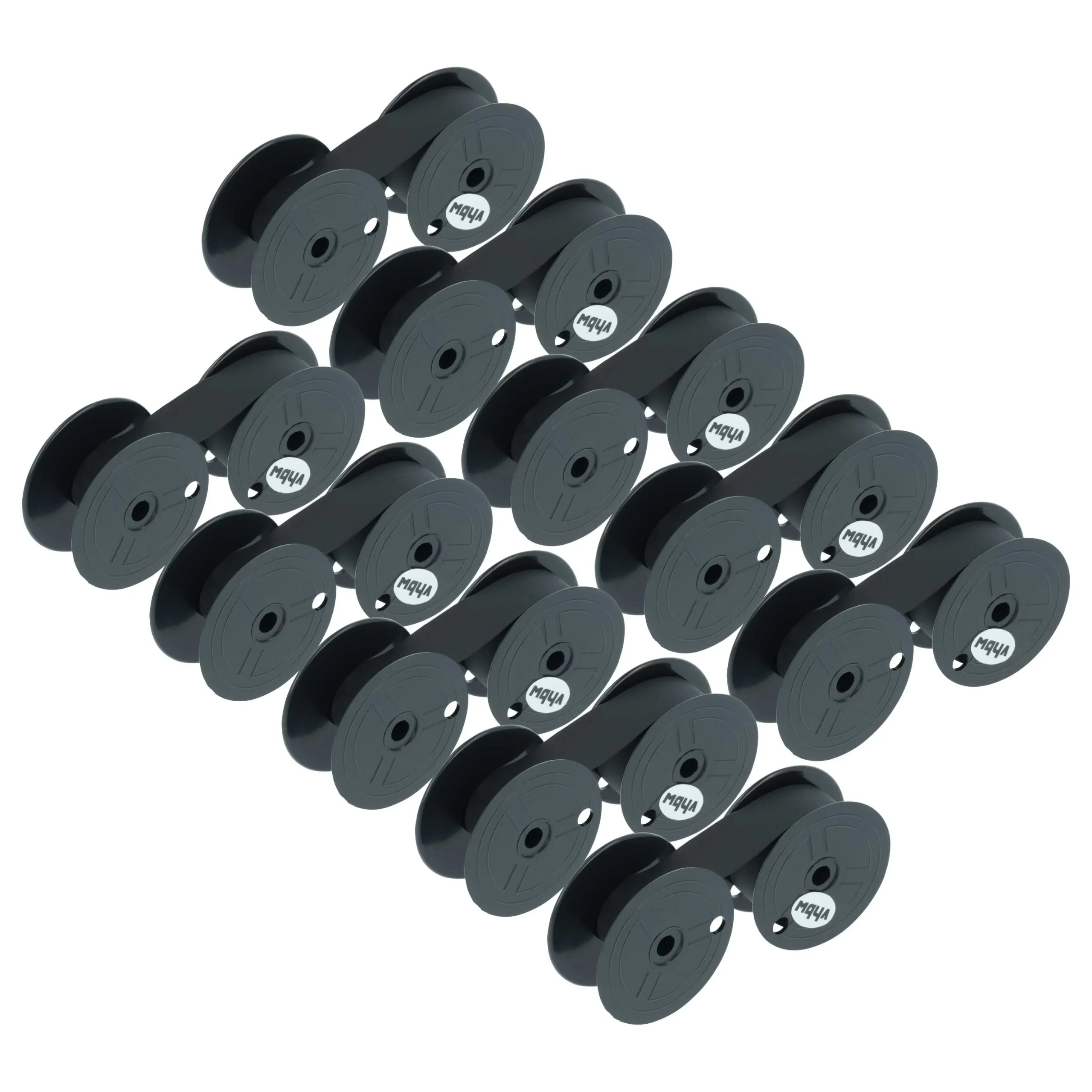 10x Ruban encreur remplace GR 1, GR 24, GR 51 pour machine à écrire - noir
