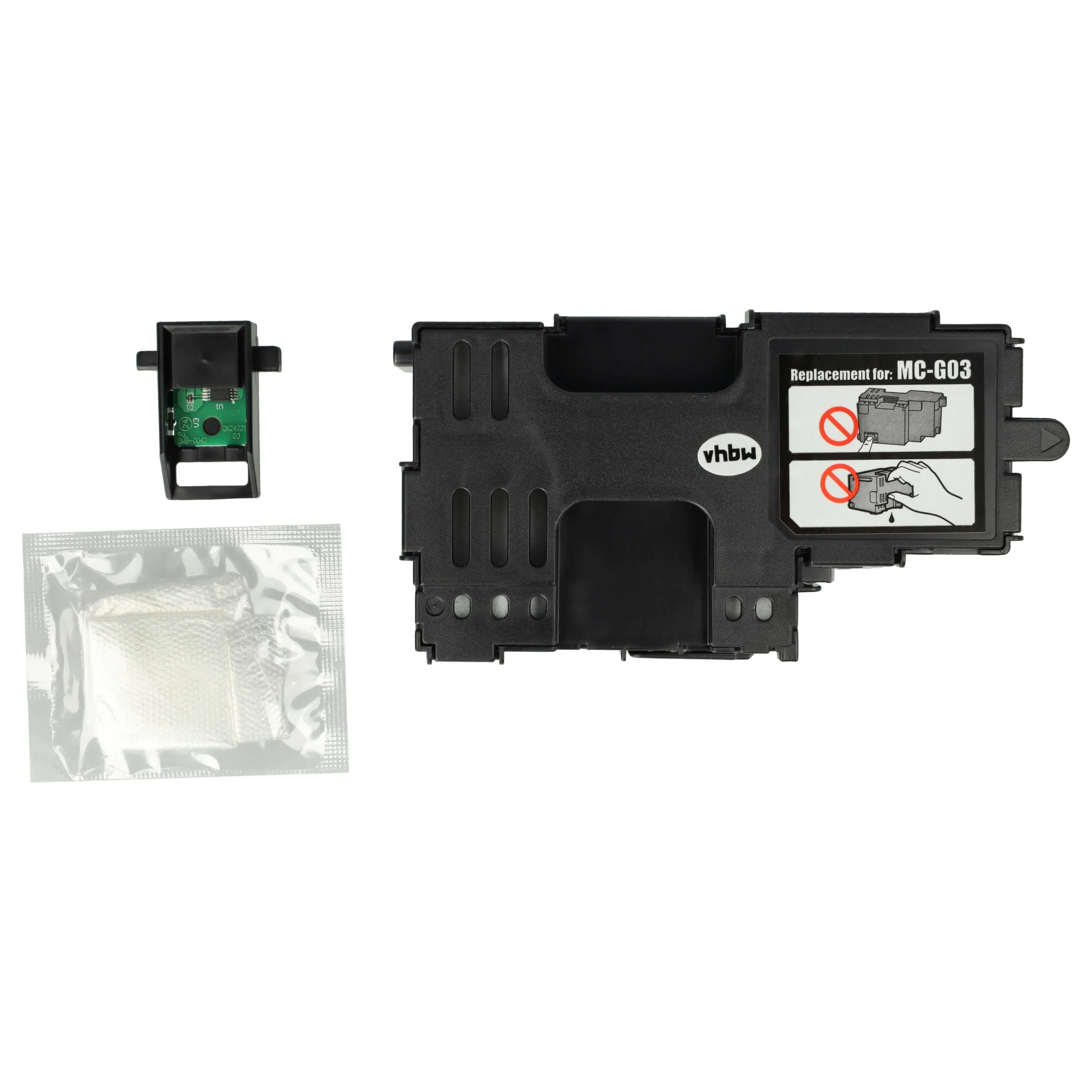 Collecteur d'encre usagée remplace Canon MC-G03, 5794C001 pour imprimante Canon - noir
