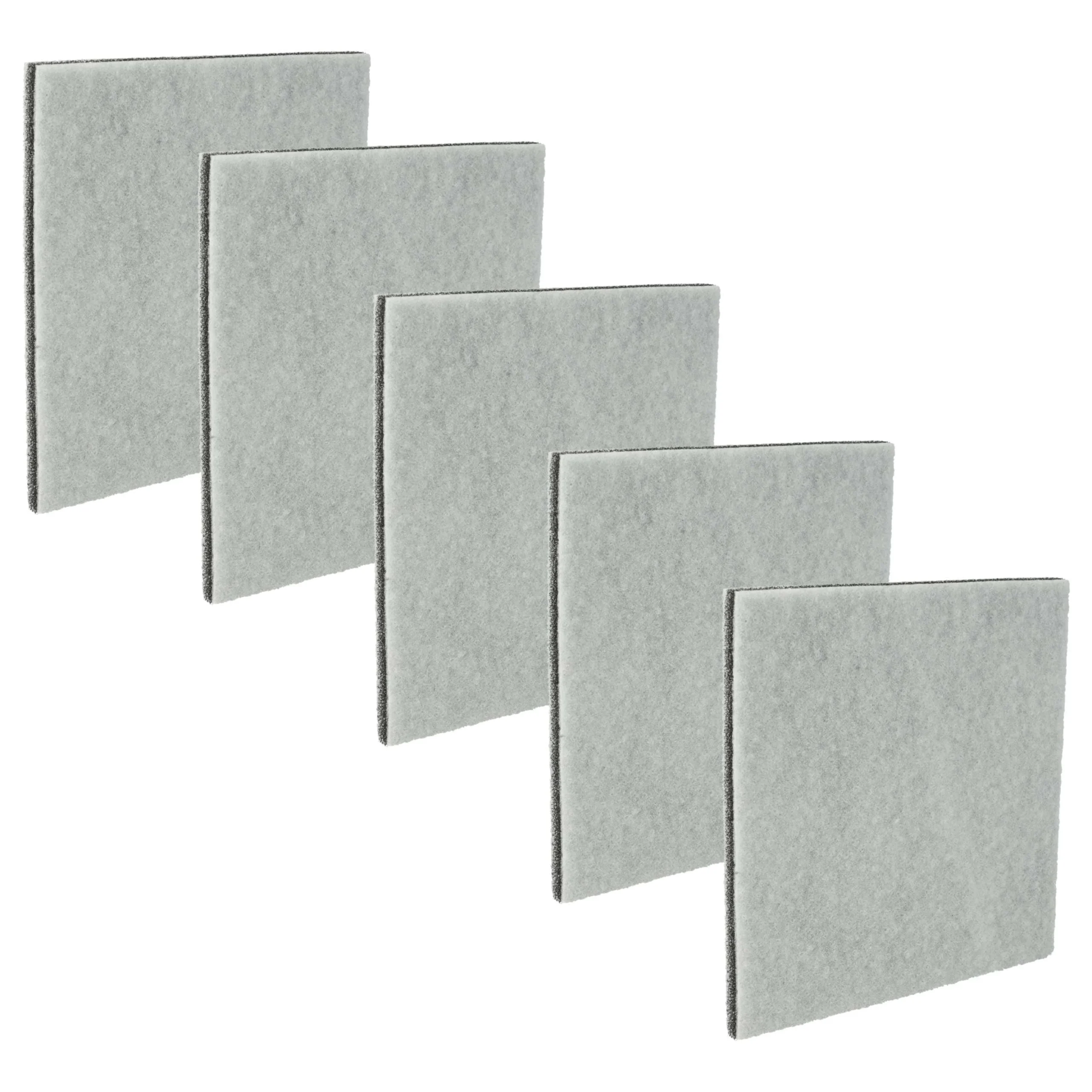 5x Filtre remplace Philips 482248010228, CP9260/01 pour aspirateur - filtre protection moteur, 13 x 13 cm