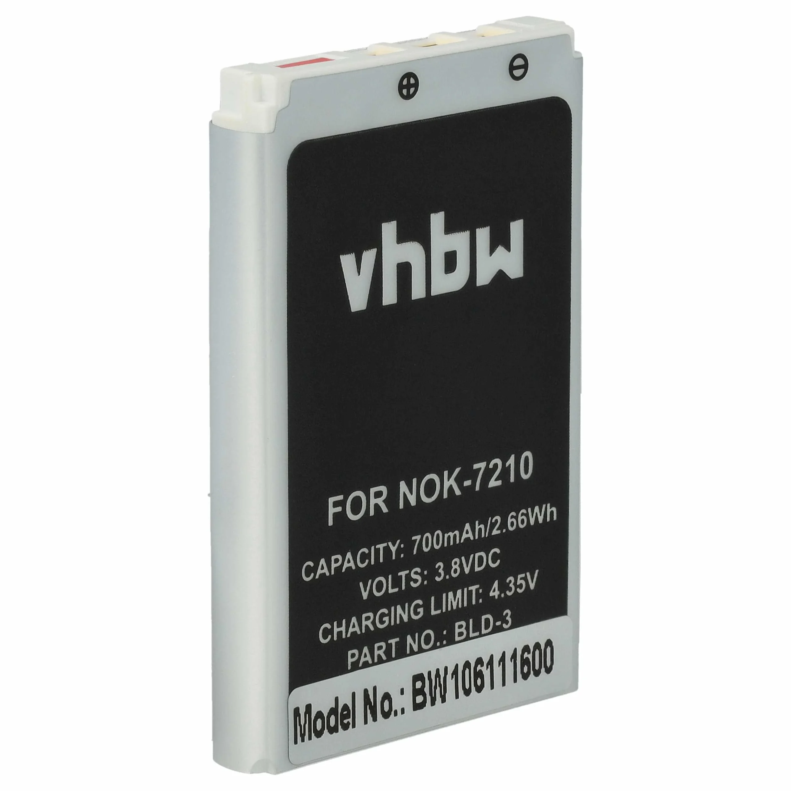 Batterie remplace Nokia BLD-3 téléphone portable Nokia - 700mAh 3,7V Li-ion