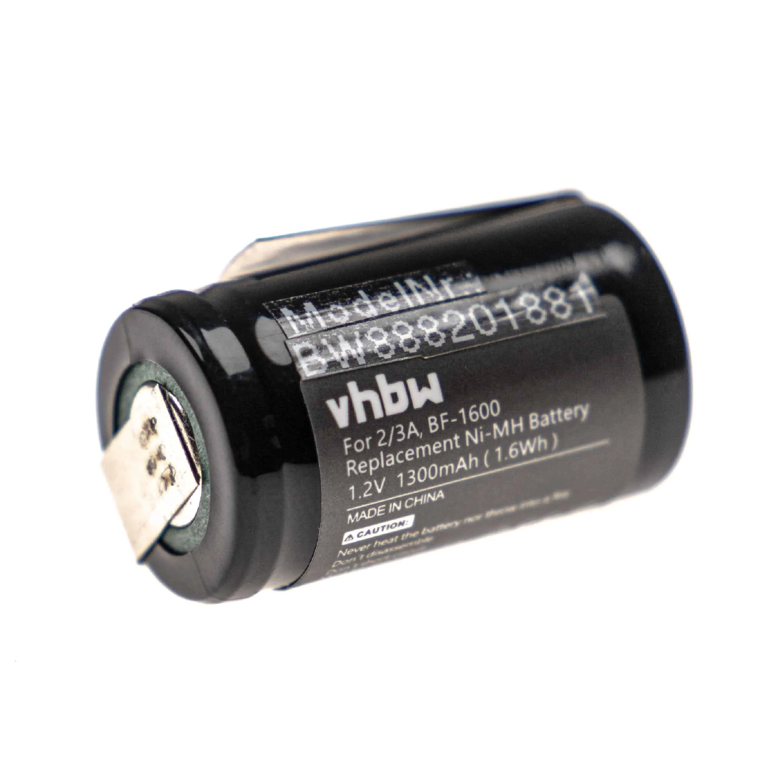 Batterie remplace Panasonic 85-07 pour rasoir électrique Panasonic - 1300mAh 1,2V NiMH