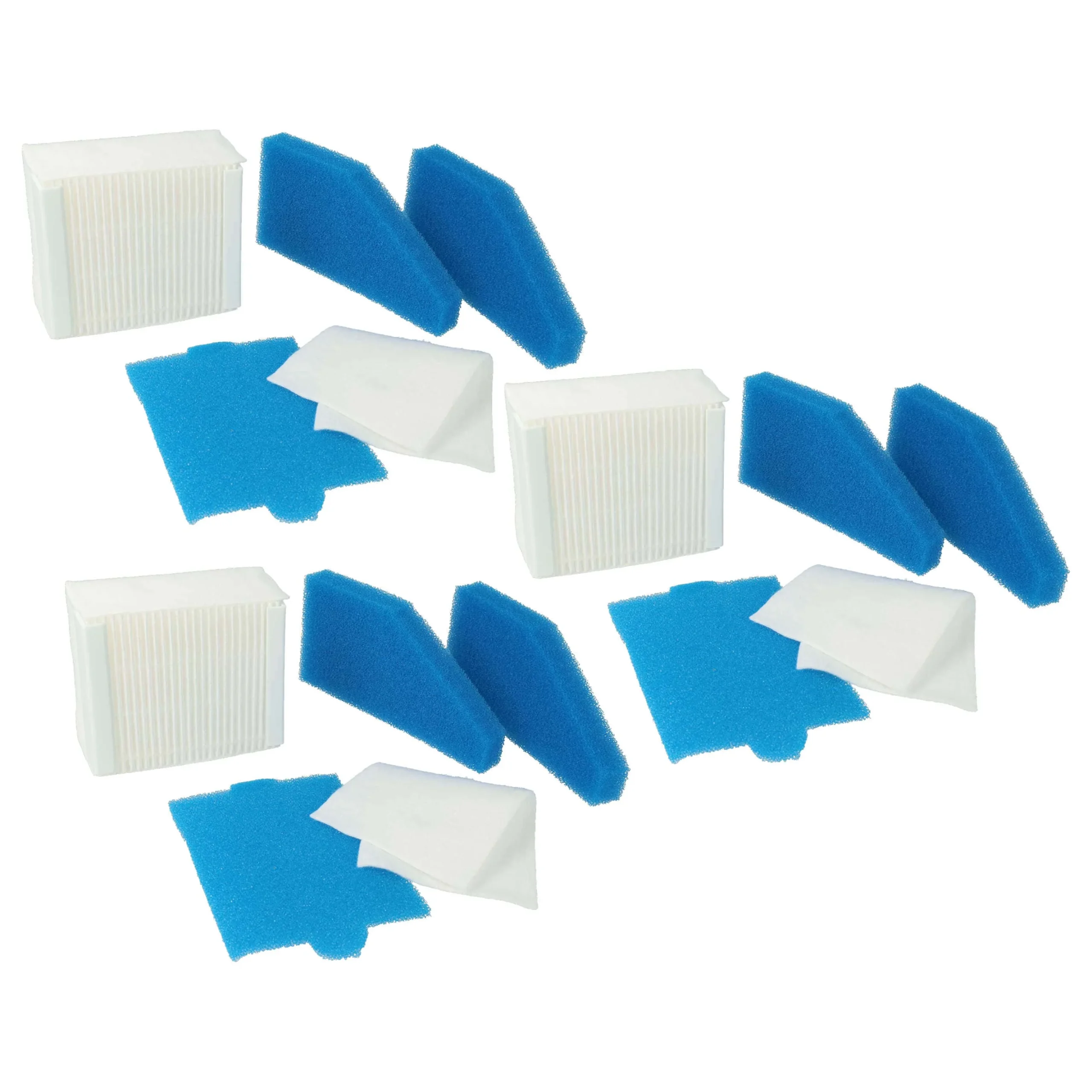 15x Filtres remplace Thomas 787241, 787276, 99 (set de filtres) pour aspirateur Thomas - Accessoires pour aspirateur