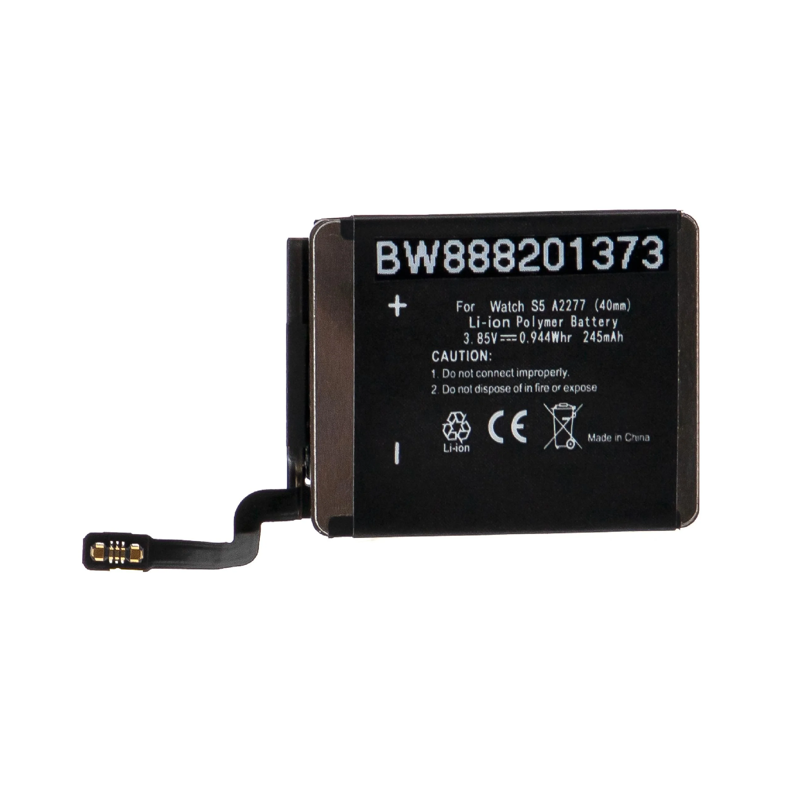 Batterie remplace Apple A2277 montre connectée - 240mAh 3,82V Li-polymère