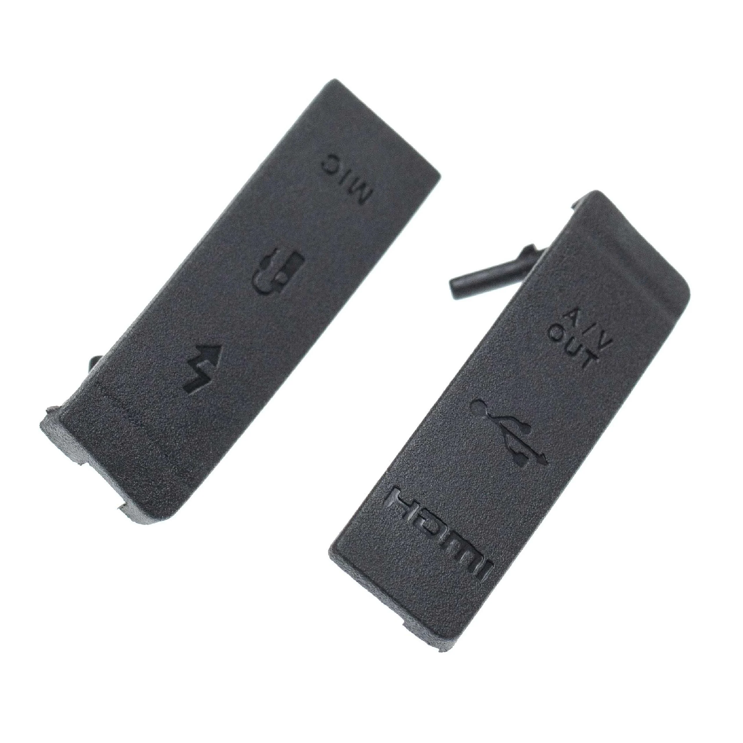 2x Capuchon de prise pour appareil photo Canon EOS 5D Mark II - HDMI, A/V numérique, micro, PC-/Flash, télécom