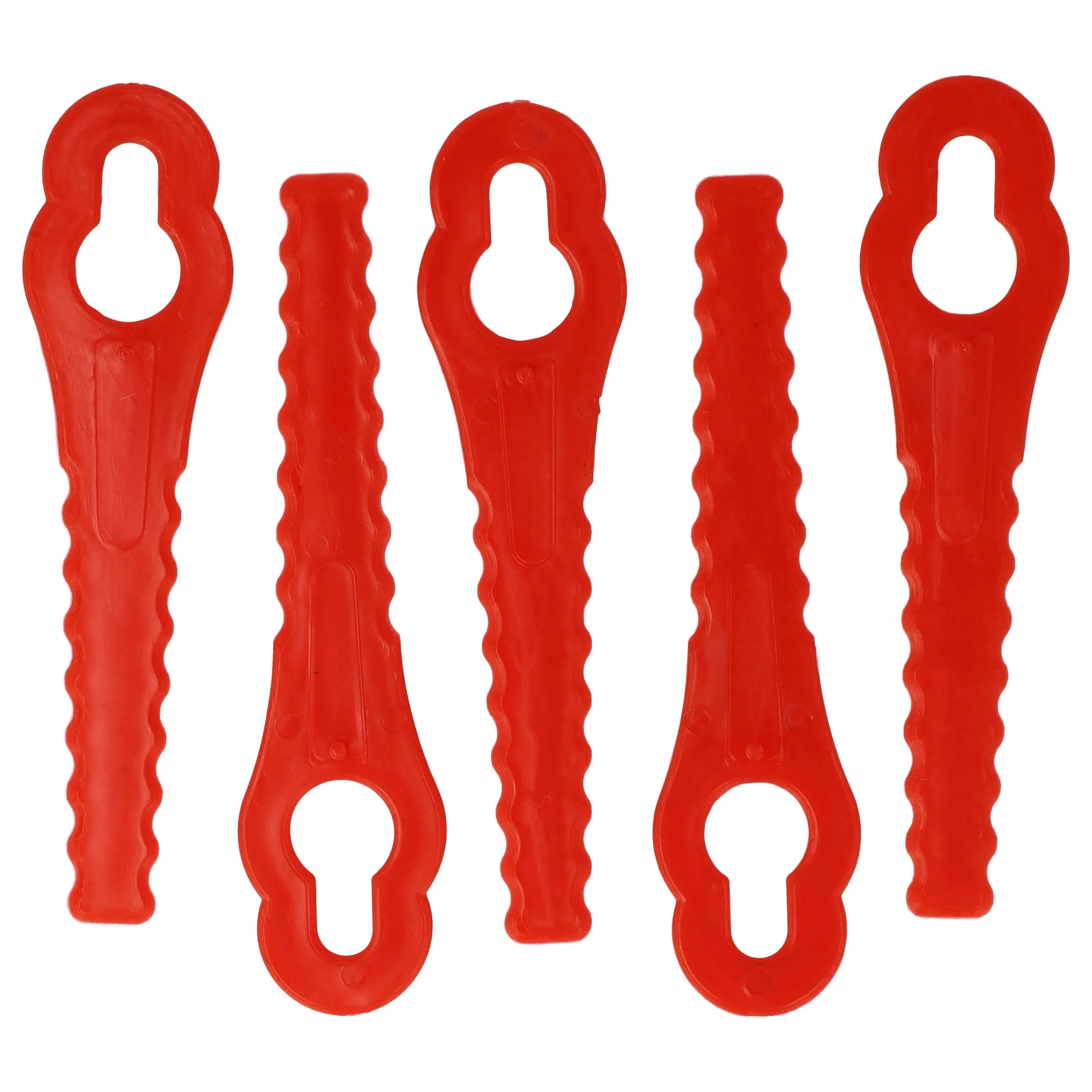 5x Lames remplace Güde 58586 pour débroussailleuse – Couteaux plastique, Rot - Accessoires pour outils