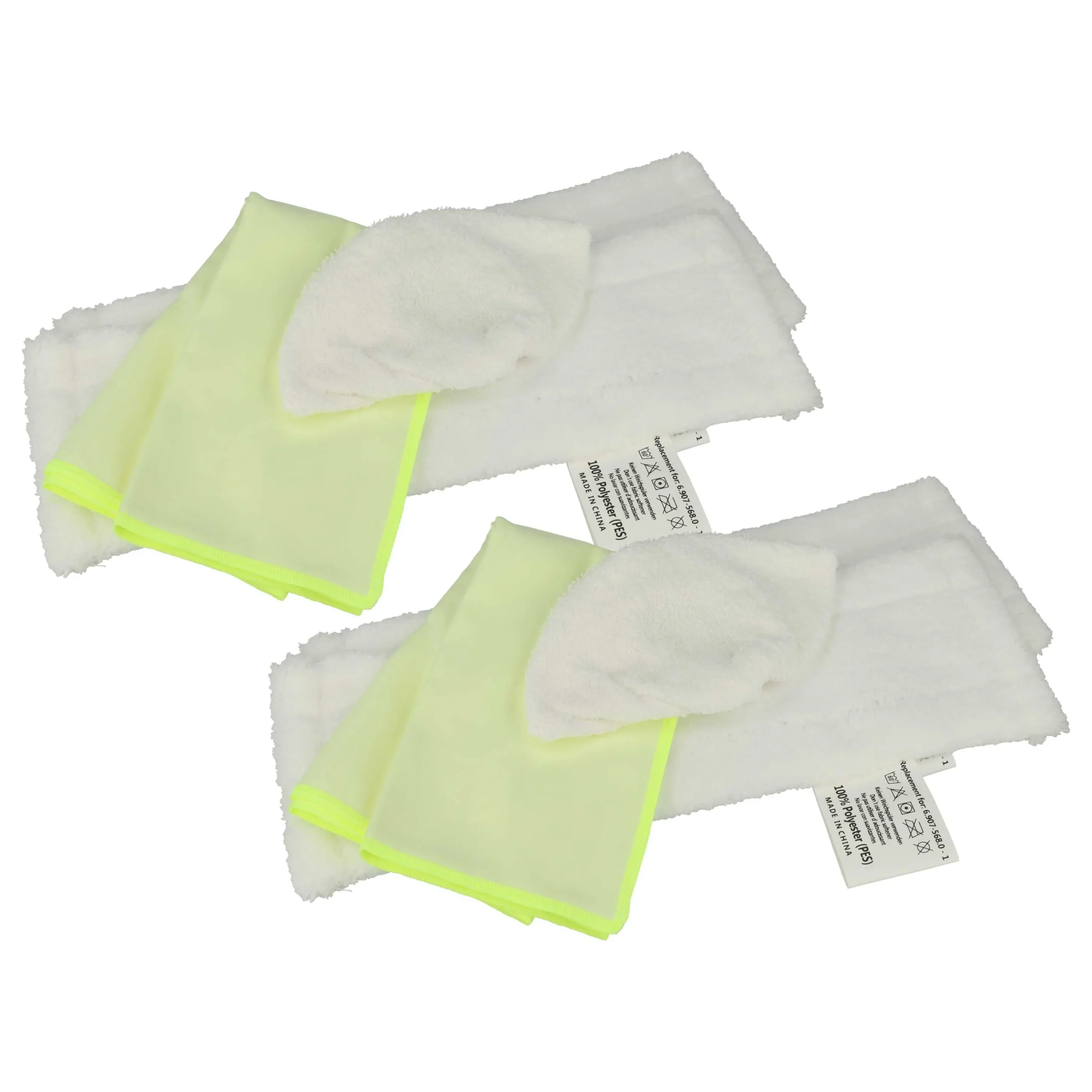Set d'accessoires 8pcs remplace Kärcher 2.863-259.0, 2.863-265.0, 6.907-568.0-1 pour nettoyeur vapeur Kärcher