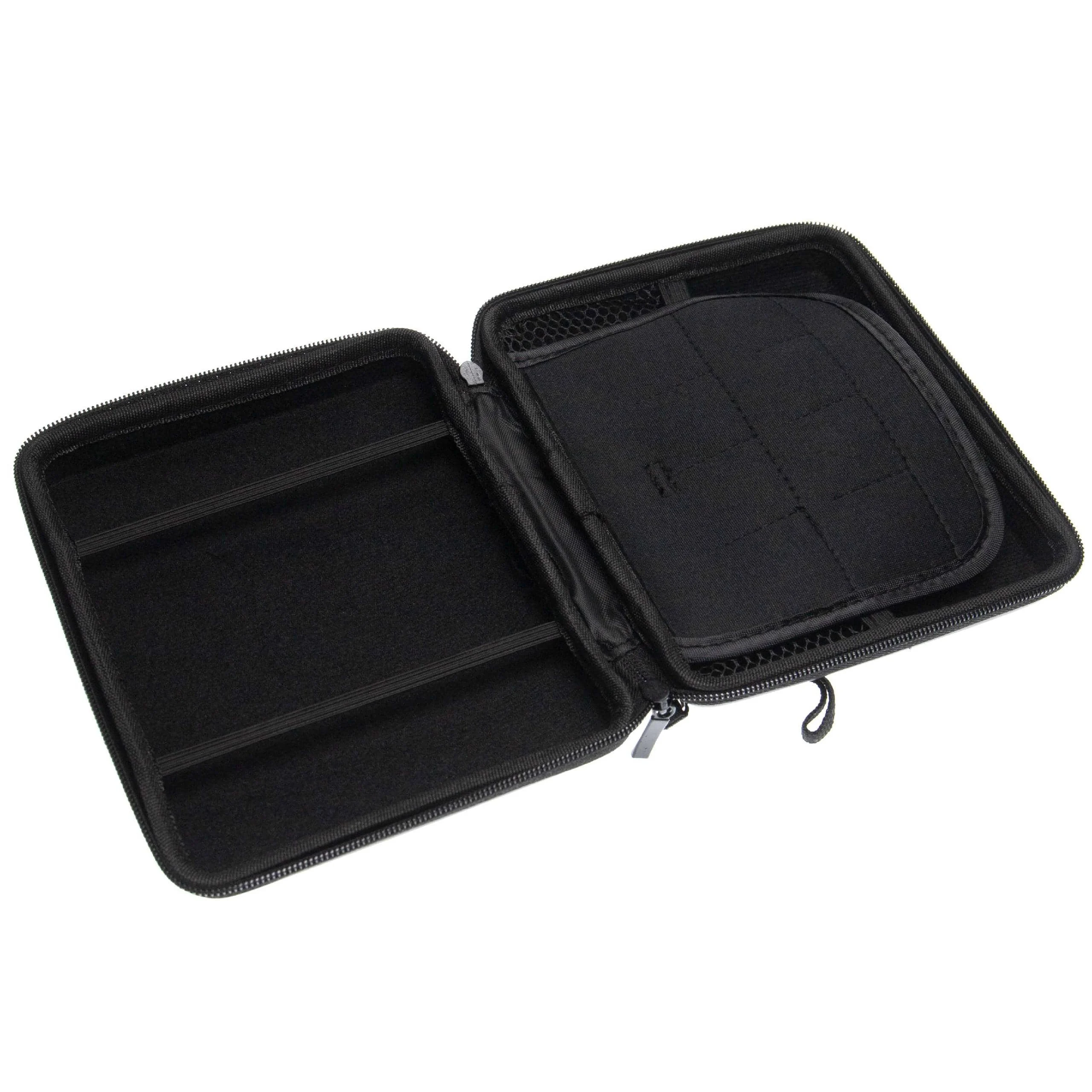 Sacoche pour console Nintendo 2DS - Avec sangle de transport et crochet, noir