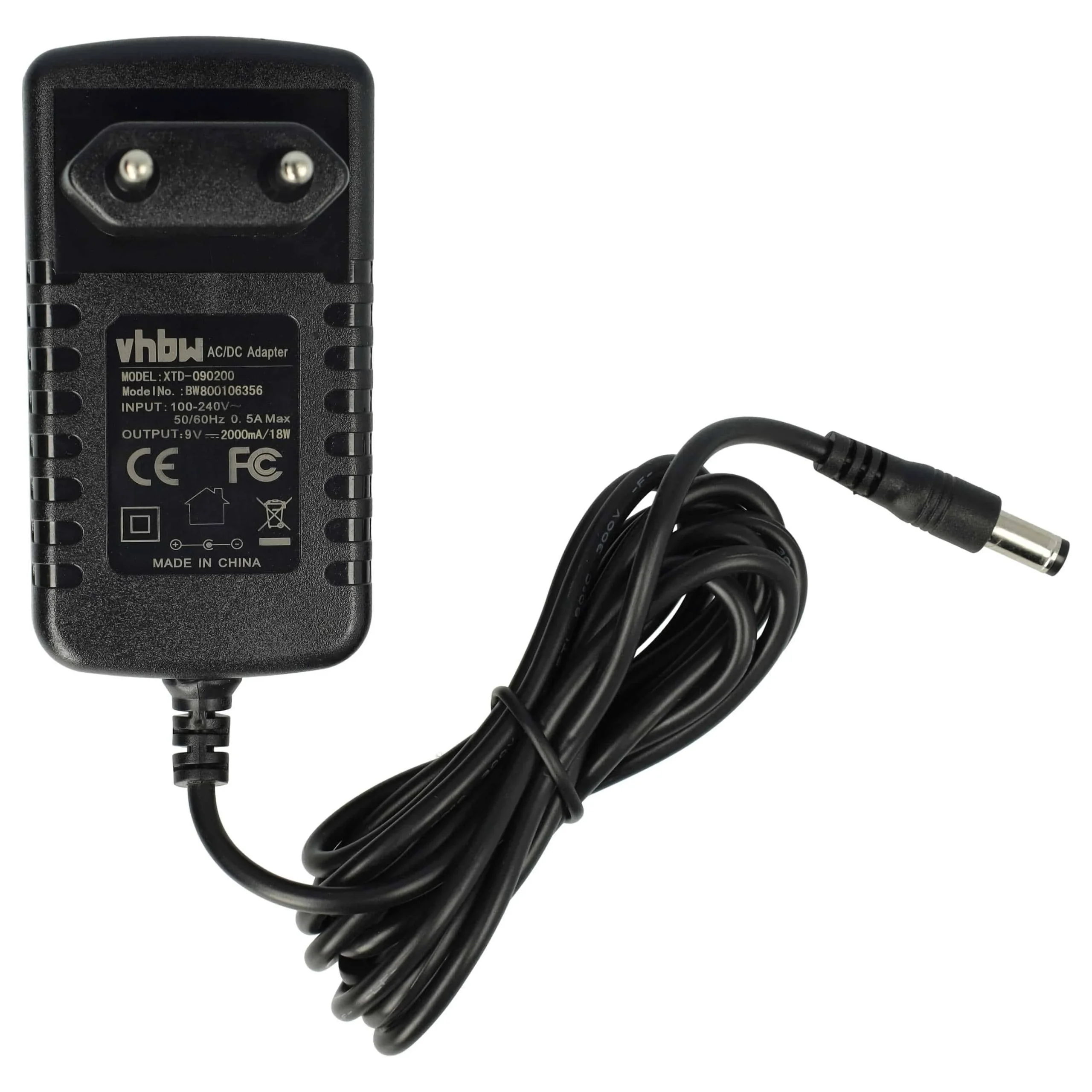 Alimentation remplace Brother AD-24, AD-24EU, AD-24ES, AD-24E, AD-20 pour appareils électriques Roland -