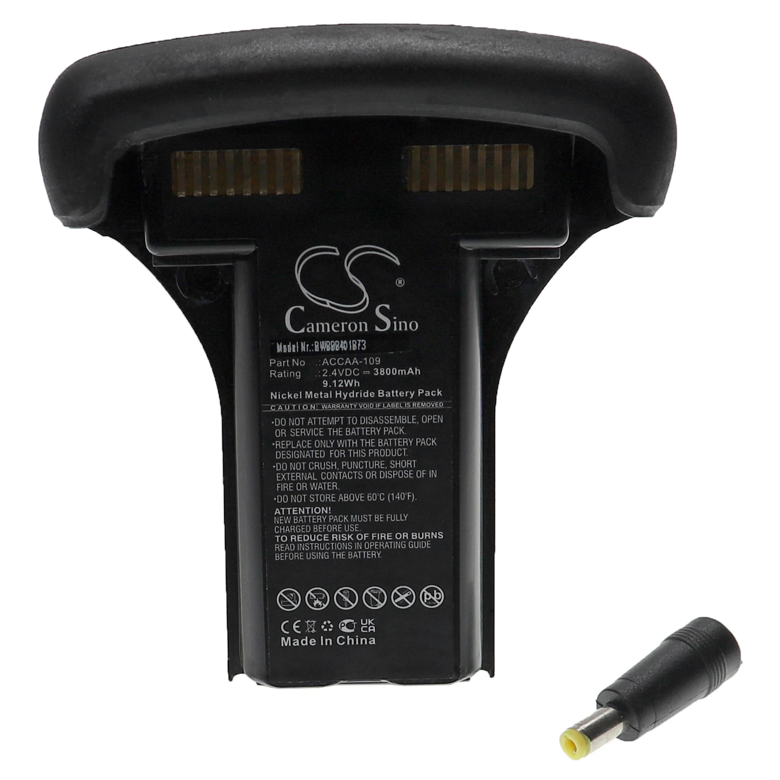 Batterie remplace Trimble ACCAA-109, F-2006-05-S, F-2006-02 outil de mesure Trimble - 3800mAh 2,4V NiMH
