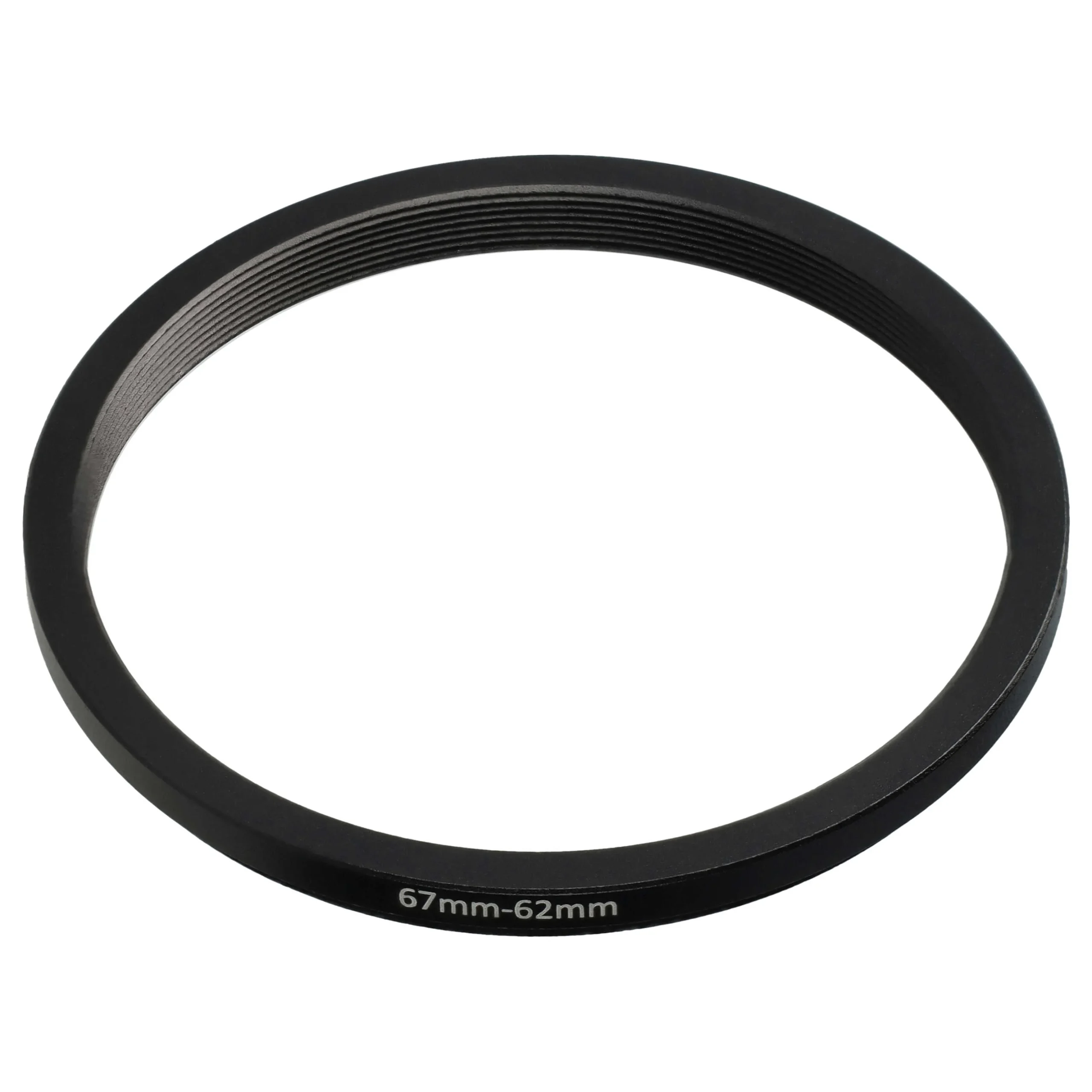 Adaptateur step-down de 67 mm vers 62 mm pour divers objectifs d'appareils photo