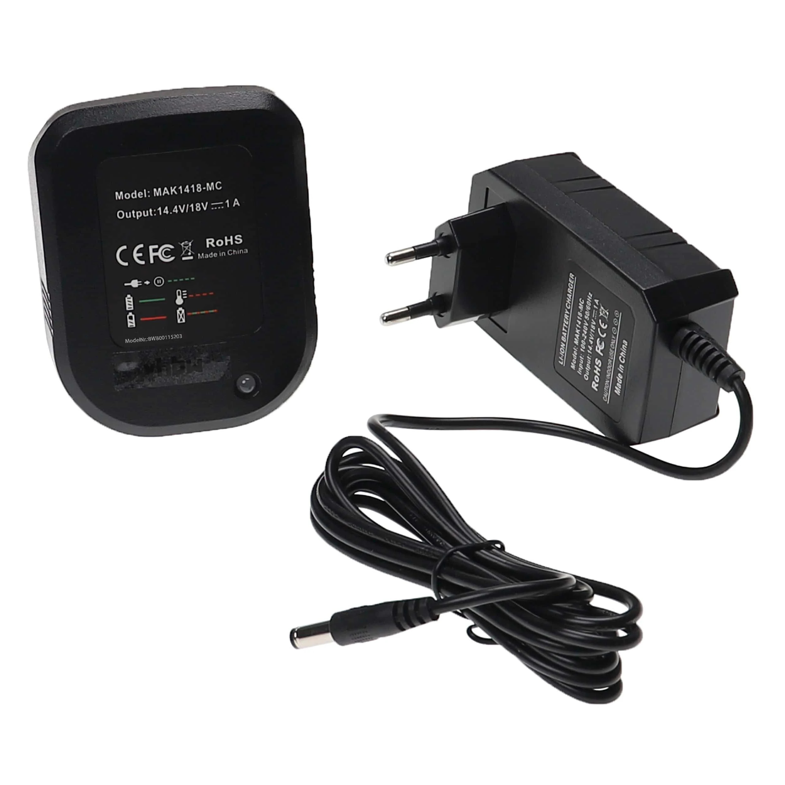 Chargeur pour batterie d'outil électrique Linder, Makita, Columbia 8281DWAE - Li-ion, 1,5A