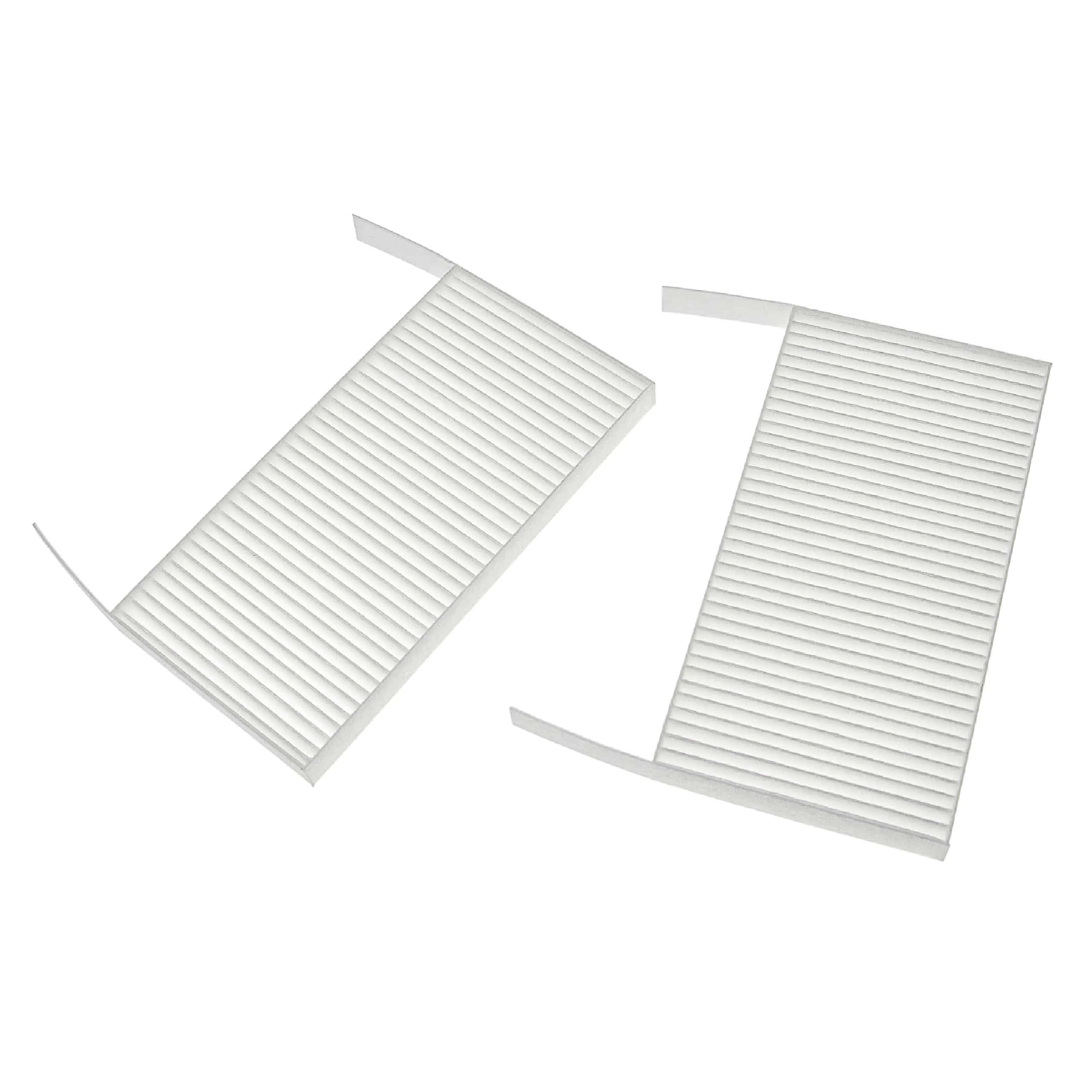2 Filtres en lot remplace Wernig EFS CA 70 G4, 527005190 pour aération Zehnder - 19 x 10 x 3 cm