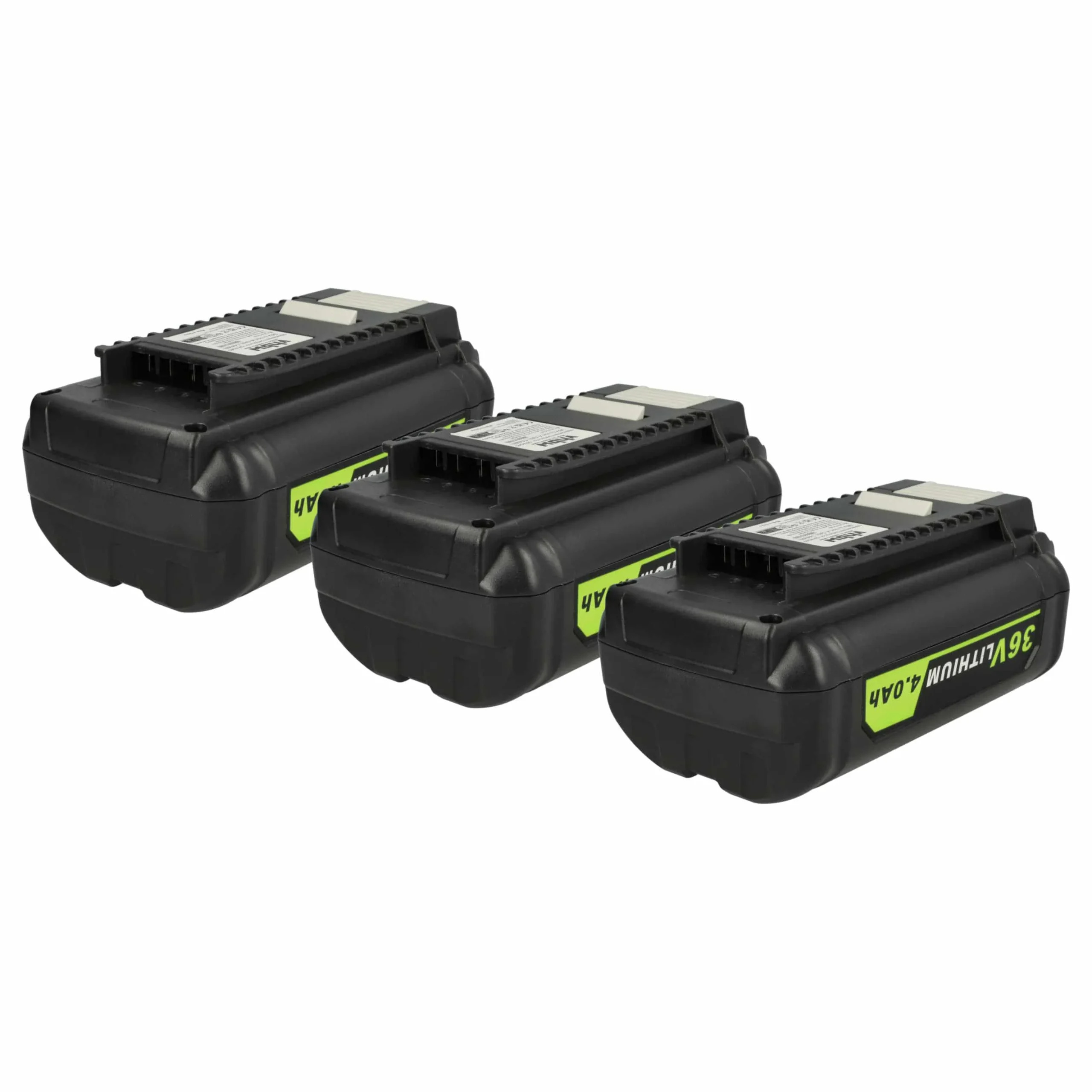 3x Batteries remplace Ryobi BPL3626, BPL3626D, BPL3640, 5133002166 pour outil de jardinage - 4Ah 36V Li-ion