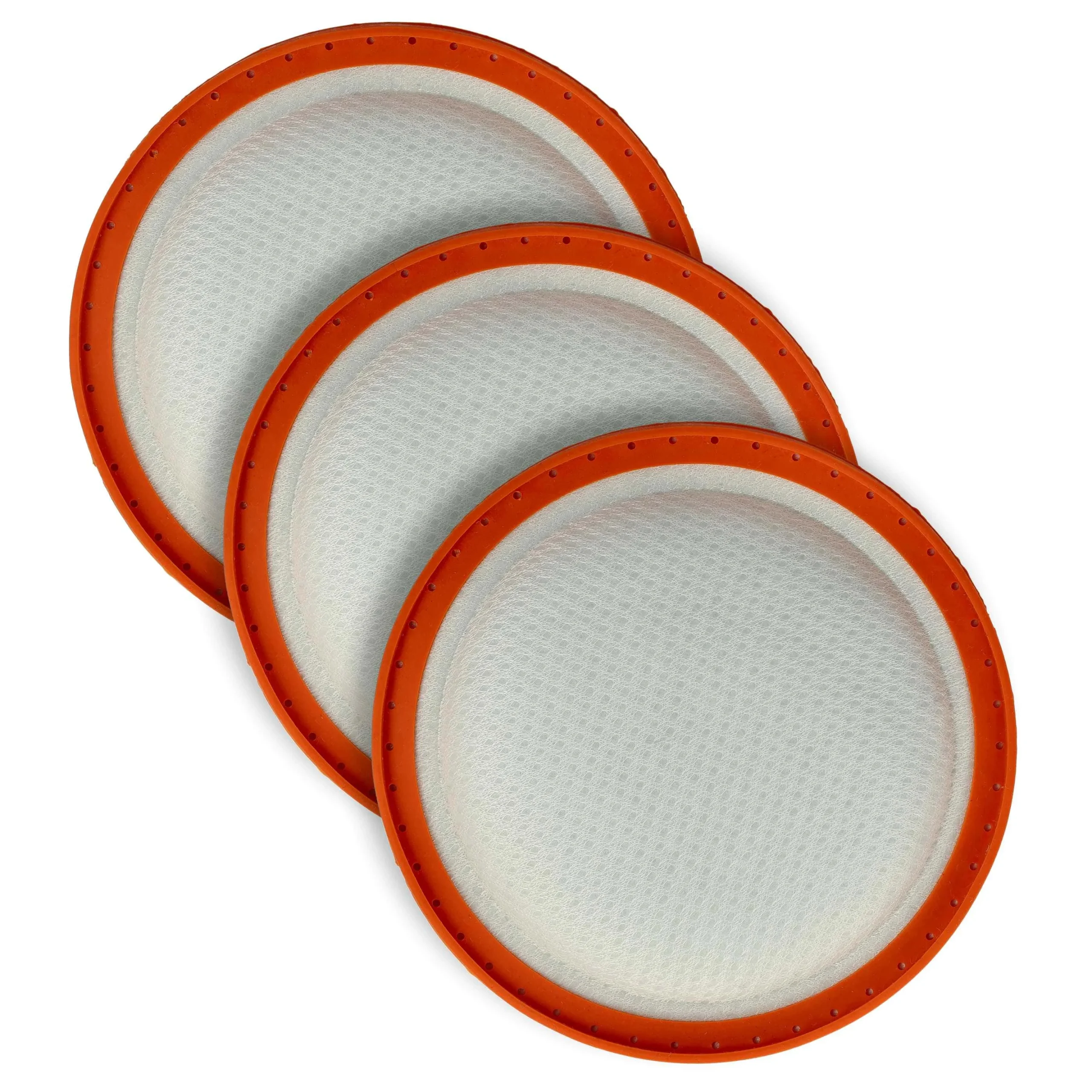 3x Filtre remplace Dirt Devil 2991001 pour aspirateur - filtre protection moteur, 12,4 x 12,4 cm