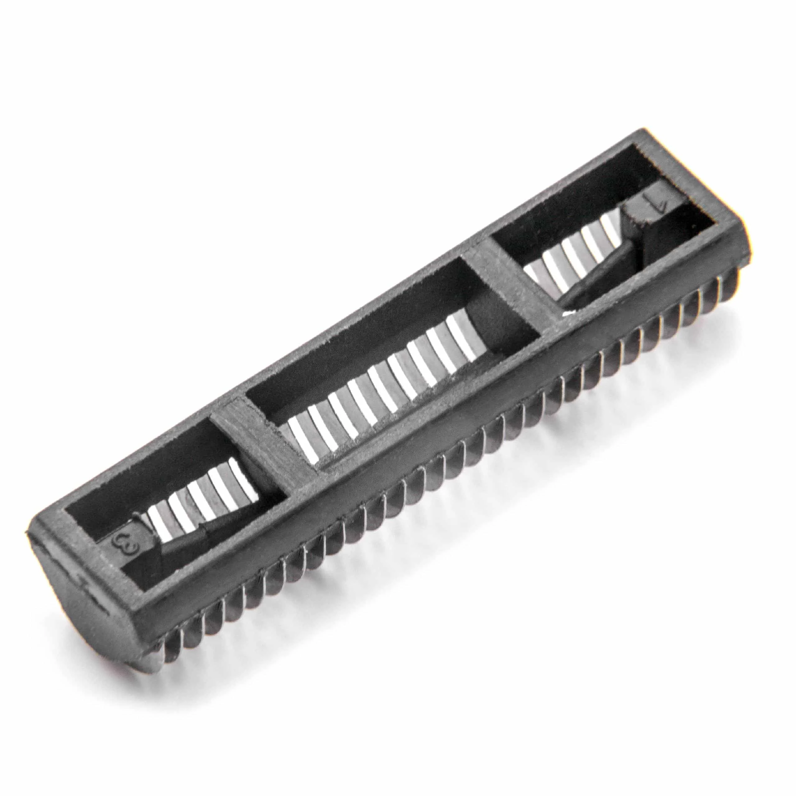 1x bloc de lames, 1x grille de rasoir pour Braun 3600, 3731, 3732, 3733 - noir / argenté