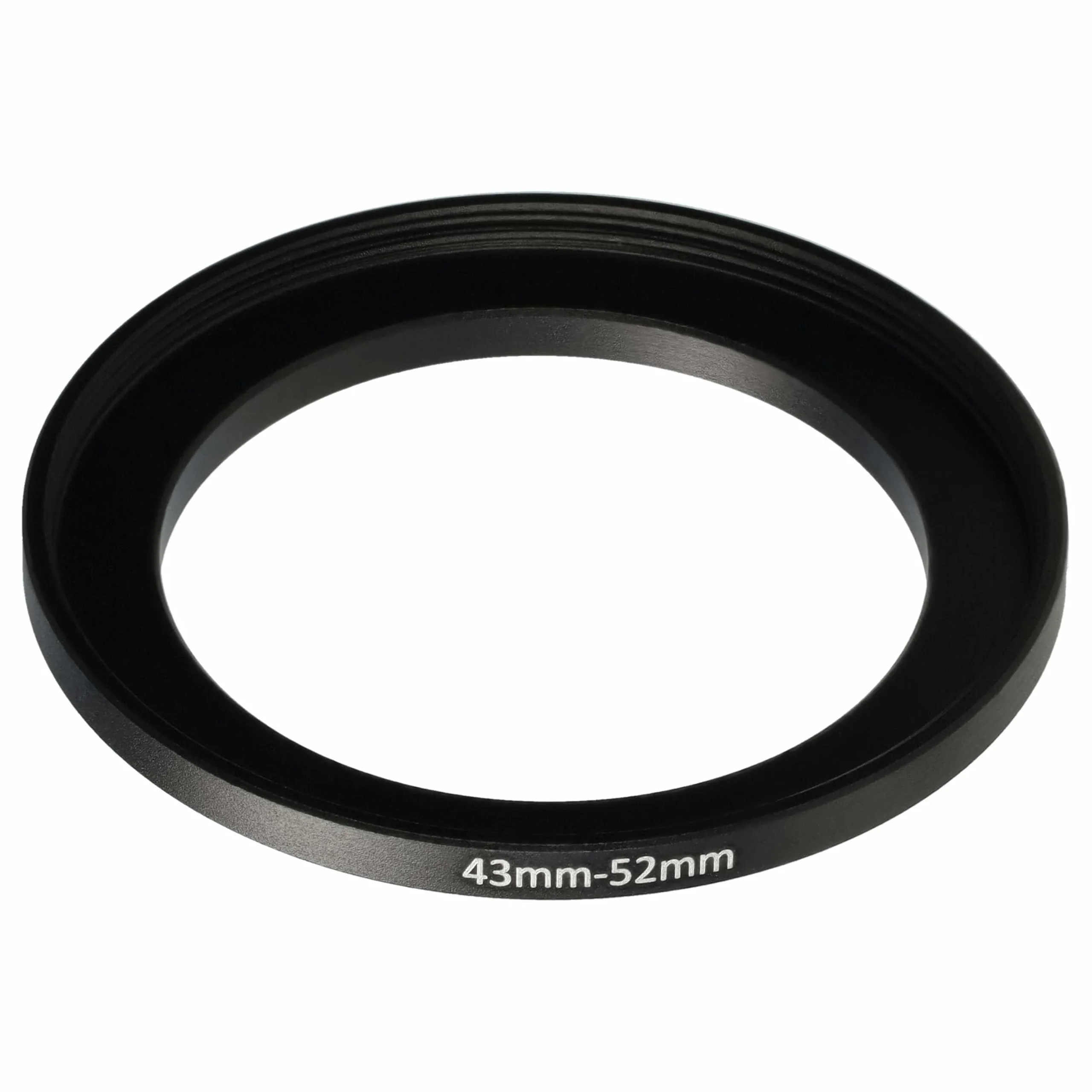 Bague Step-up 43 mm vers 52 mm pour divers objectifs d'appareil photo - Adaptateur filtre