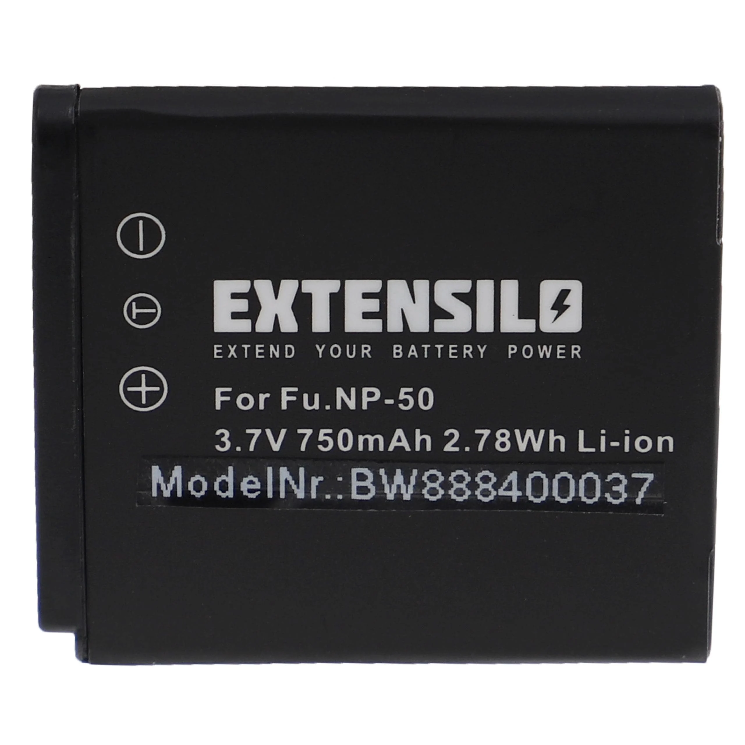Batterie remplace Fuji Fujifilm NP-50 pour appareil photo Fujifilm- 750mAh 3,7V Li-ion