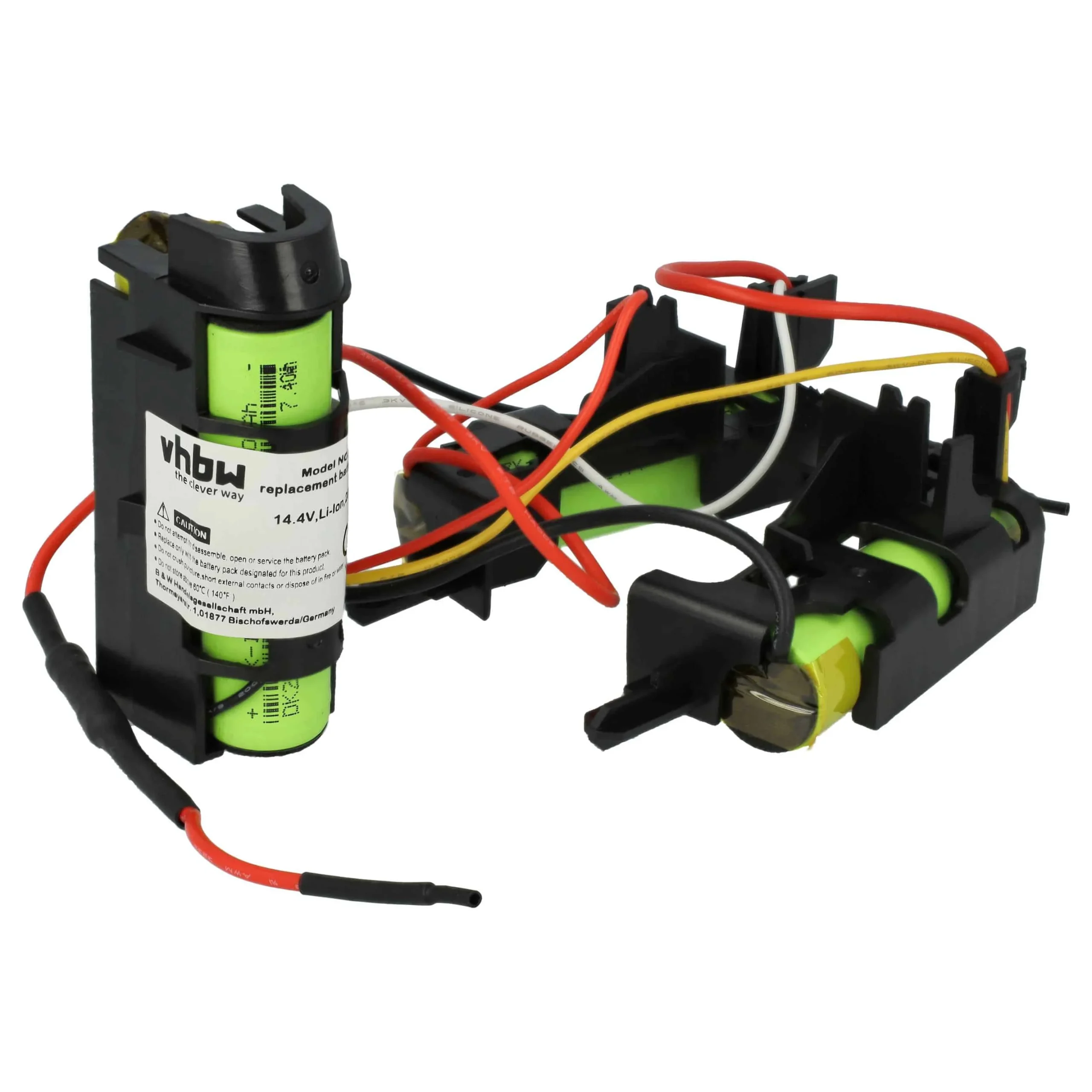 Batterie remplace AEG 140026702013, 140055192532 pour aspirateur Electrolux - 2000mAh 14,4V Li-ion