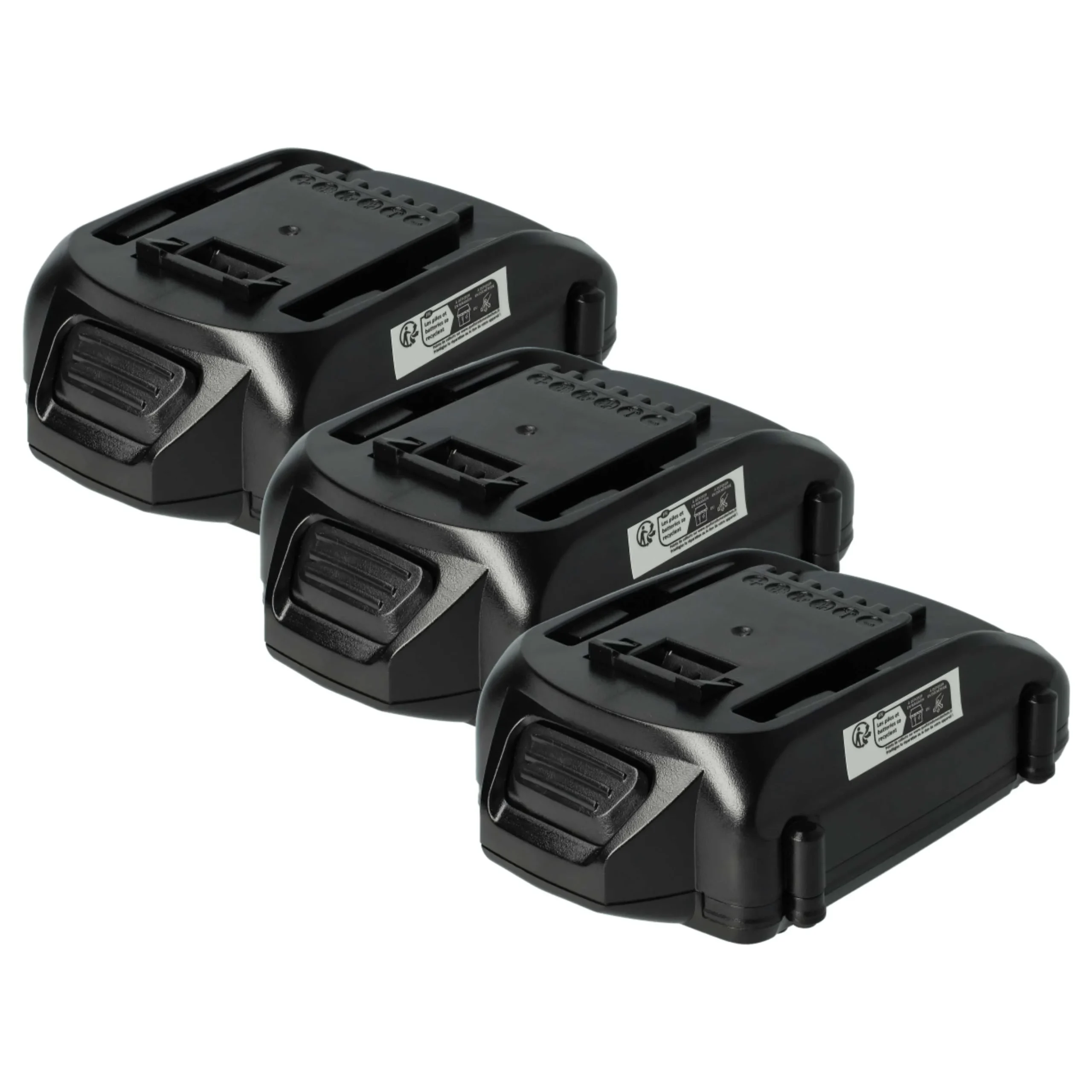Batterie (3 pcs.) remplace Rockwell RW9351.1 outil électrique DeltaFox - 2000mAh 18V Li-ion