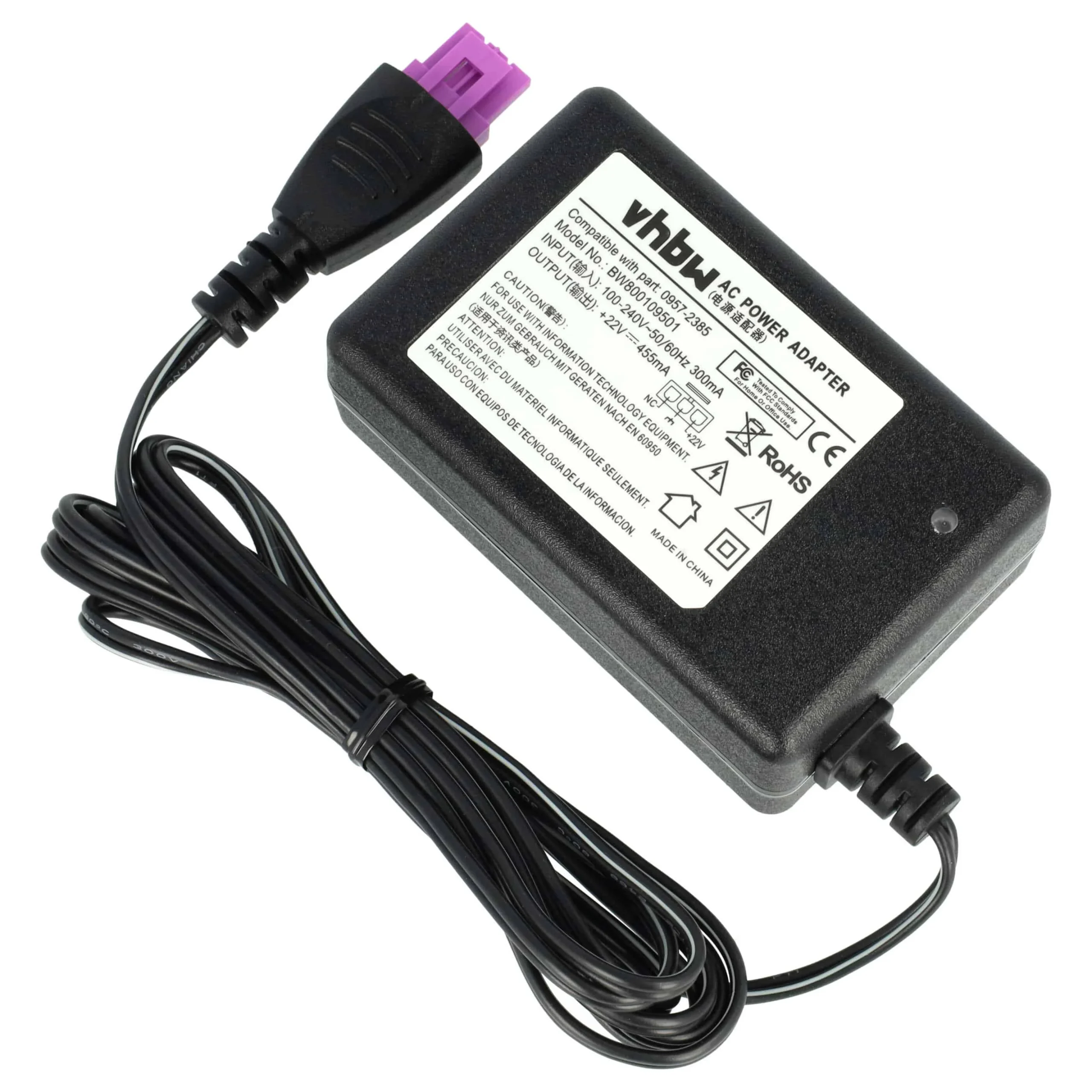 Bloc d'alimentation pour imprimante HP DeskJet 1010, 1510, 2540, 2542, HP OfficeJet 2620 - Chargeurs et adaptateurs secteur